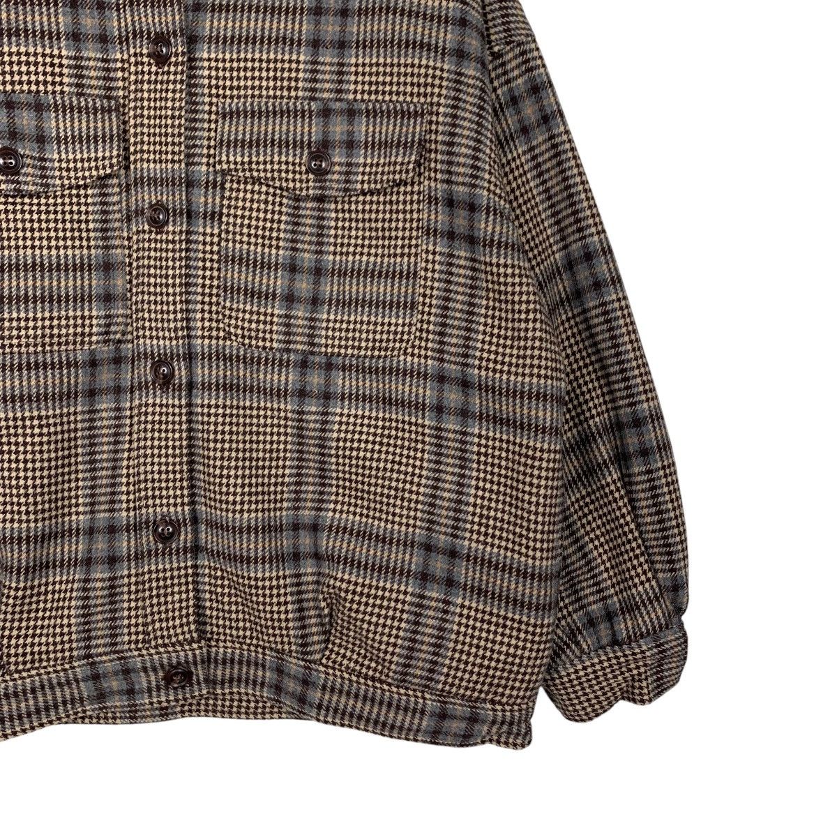 Japanese Brand ONE WAY Checked Button Casual Jacket #2129-C93 Size US M / EU 48-50 / 2 - 4 Thumbnail