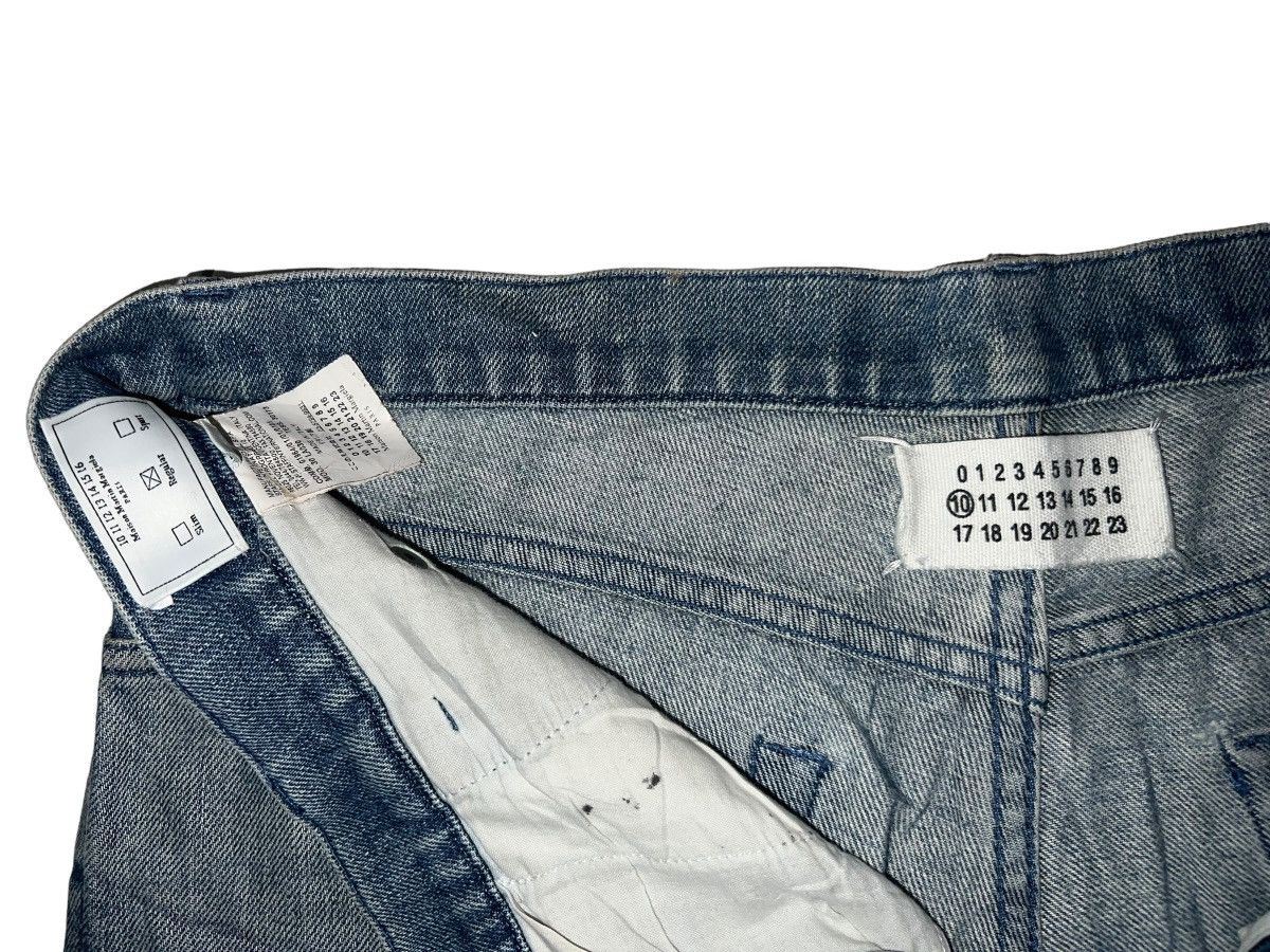 Maison Margiela MM6 Maison Margiela Denim Regular Jeans 35x25 Size US 35 - 8 Thumbnail
