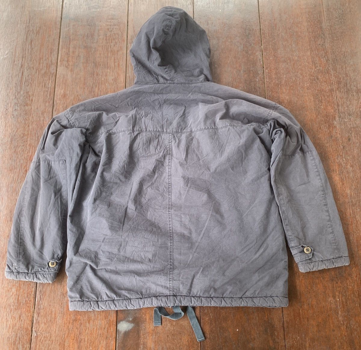 45rpm × Japanese Brand × Vintage 90s Reversible 45rpm Japan hoodie jacket Size US L / EU 52-54 / 3 - 2 Thumbnail