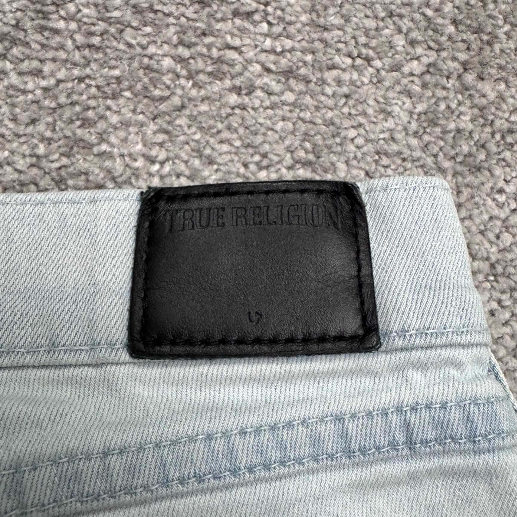 True Religion True Religion Jeans Womens 28 Light Blue Mid Rise Straight Denim Cora Size 28" / US 6 / IT 42 - 6 Thumbnail