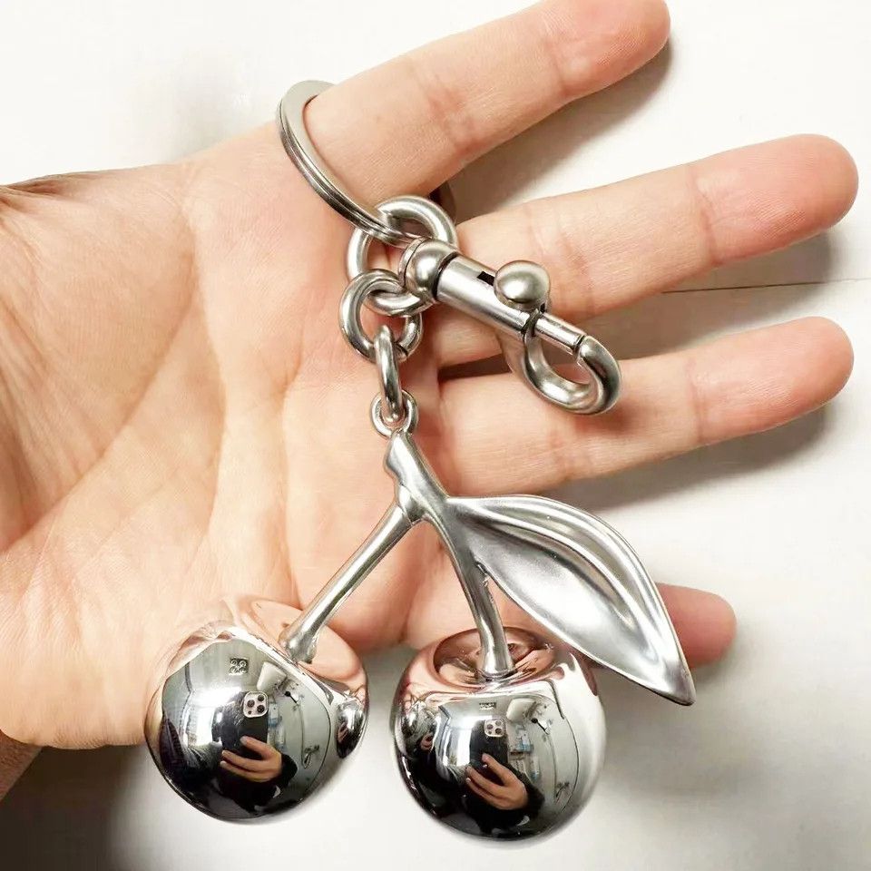 Japanese Brand × Other Silver plated cherry keychain Size ONE SIZE - 1 Thumbnail