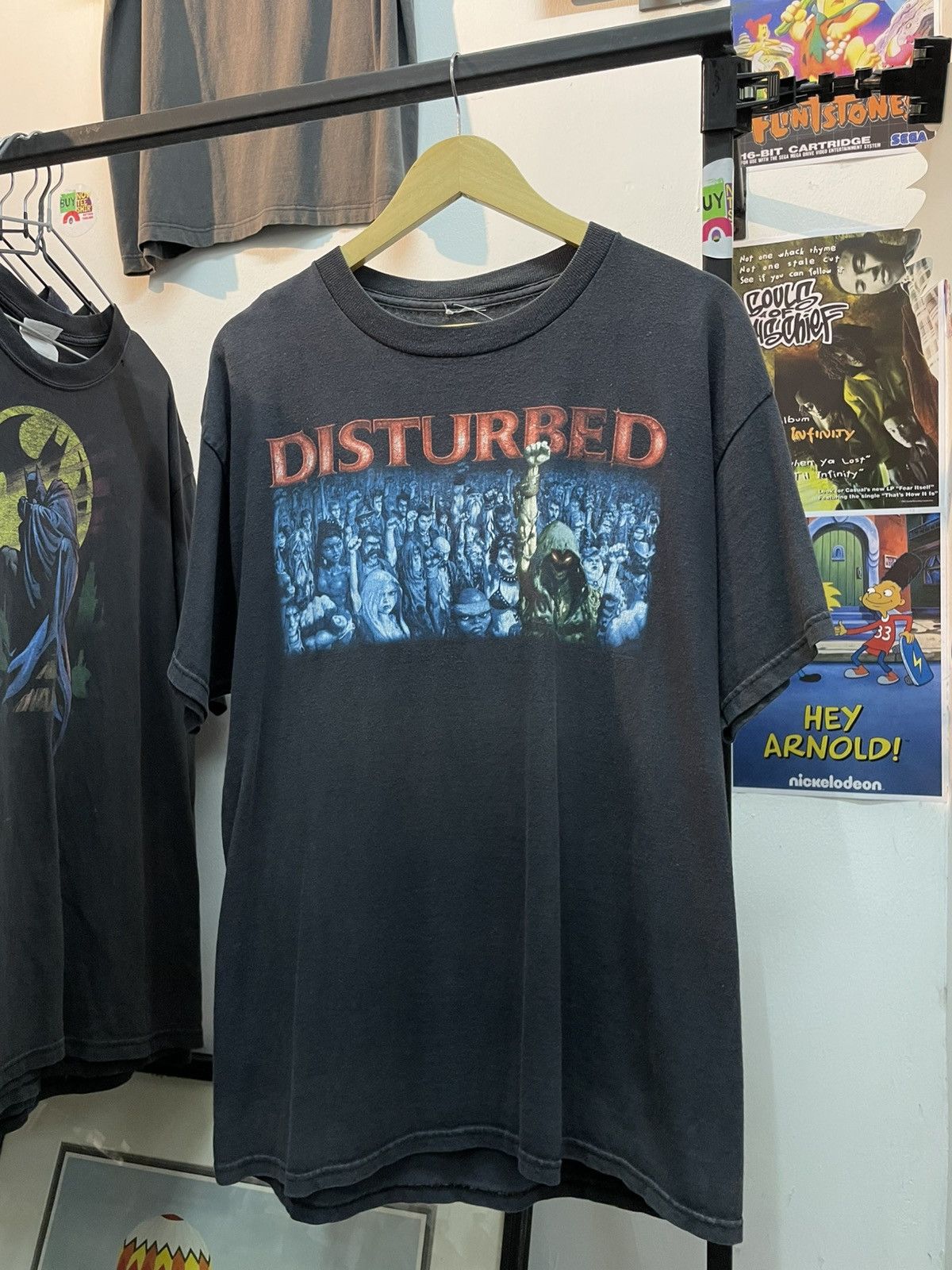 Band Tees Disturbed 00's Size US L / EU 52-54 / 3 - 2 Thumbnail
