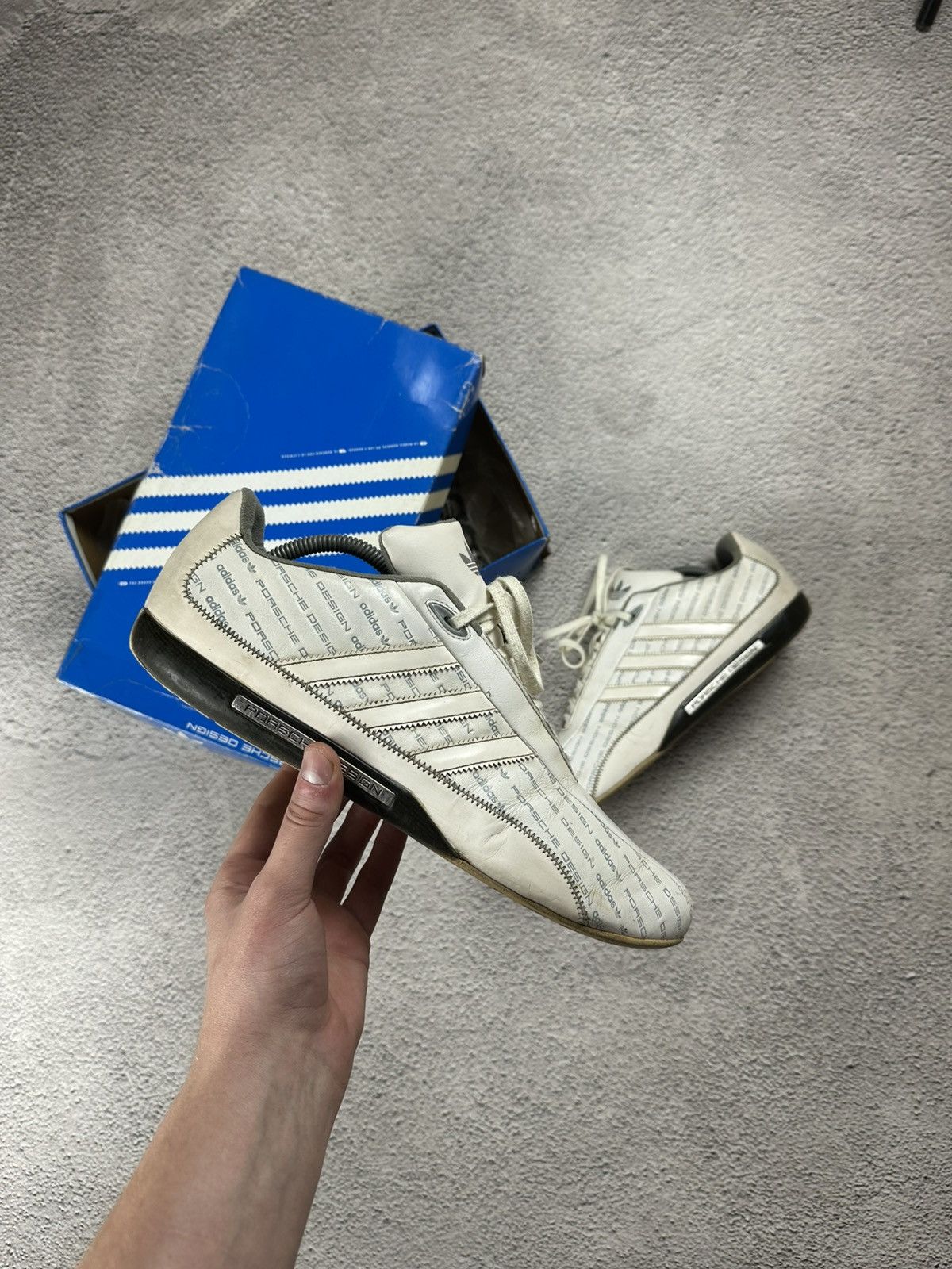Adidas × Porsche Design Vintage Adidas Porsche Design S 2 Monogram Leather Sneakers Size US 11.5 / EU 44-45 - 2 Thumbnail