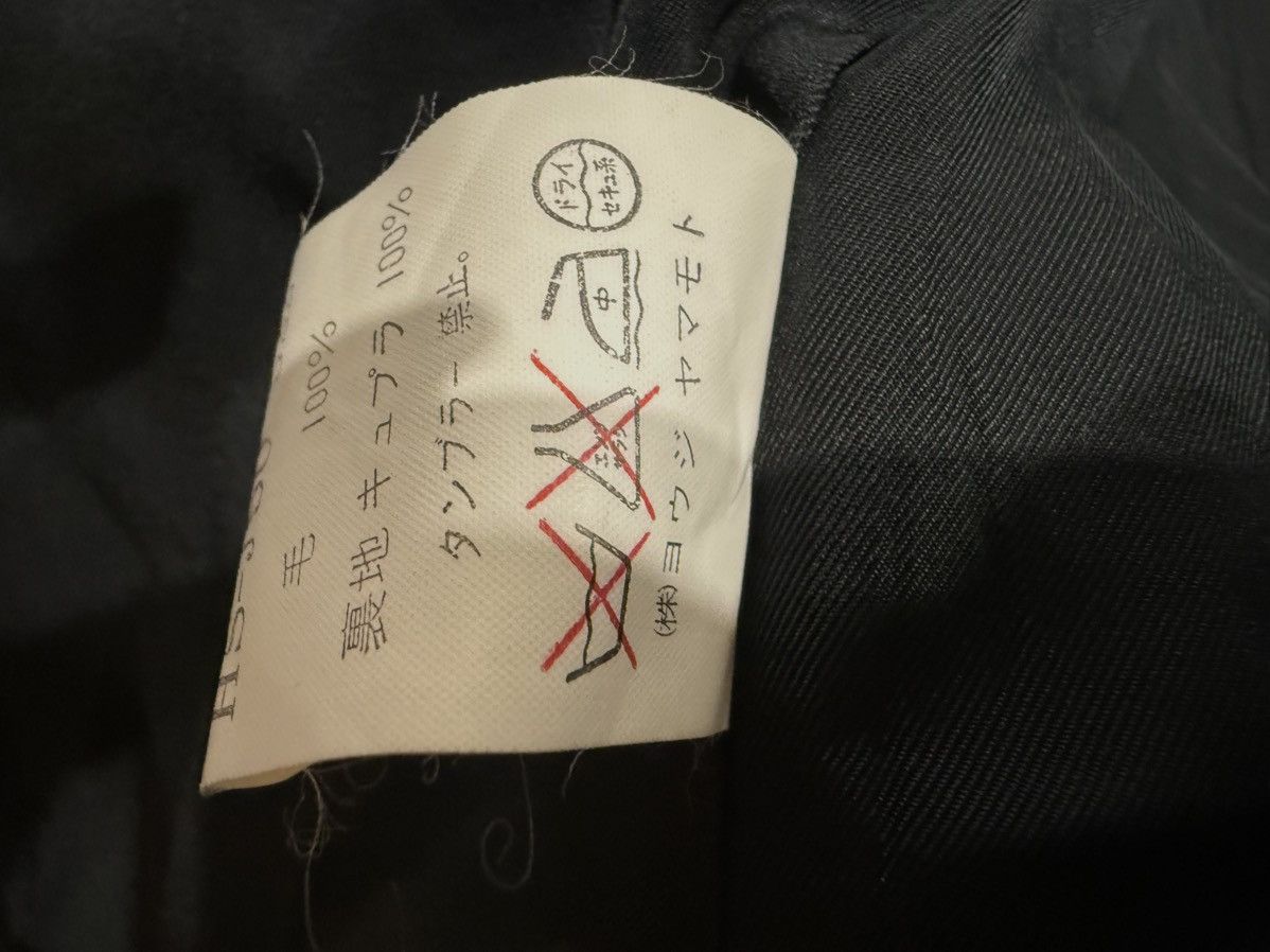 Yohji Yamamoto YOHJI YAMAMOTO POUR HOMME Men Wool Shawl Jacket Coat Size 48L - 5 Thumbnail