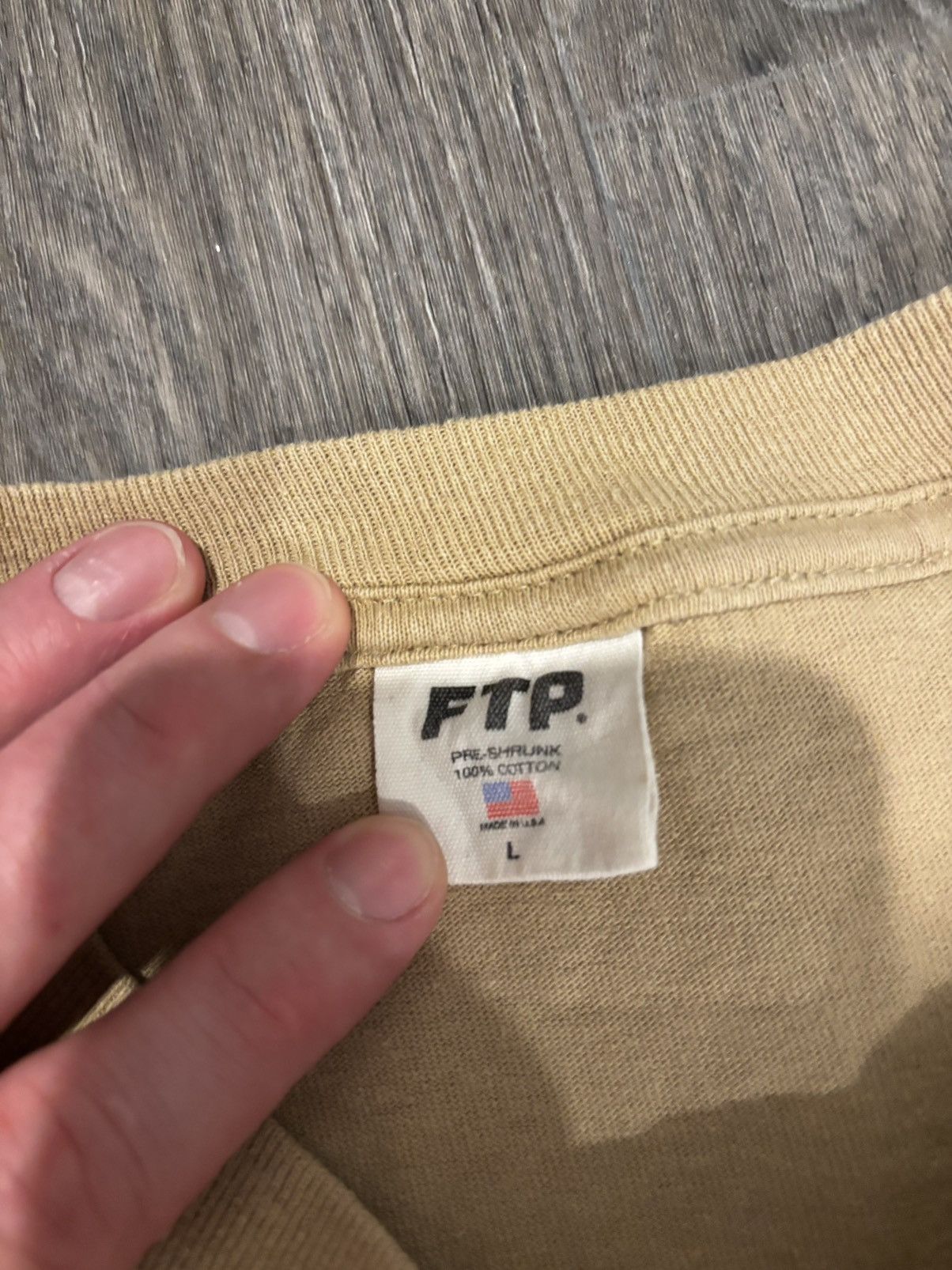 Fuck The Population FTP Signature Logo Size US L / EU 52-54 / 3 - 3 Thumbnail
