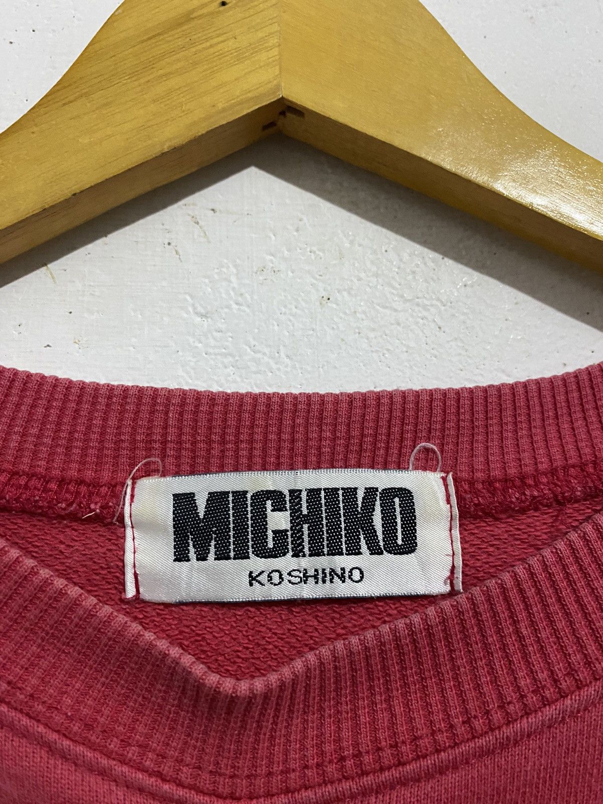 💸BINDINGOFFER💸Michiko Koshino London embroidered sweatshirt