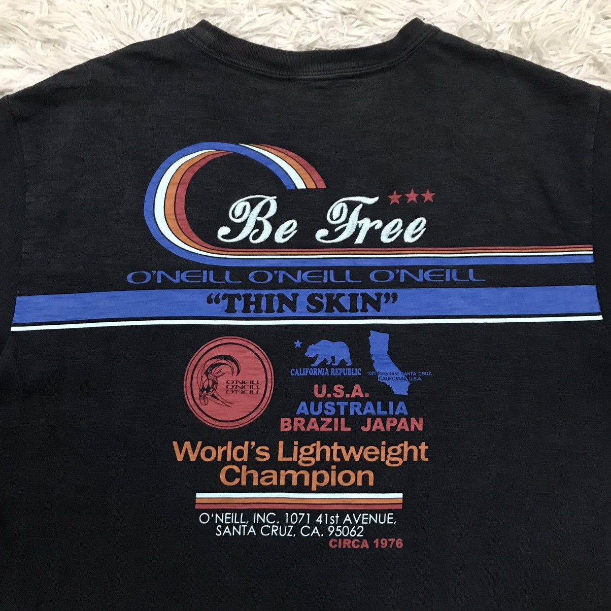 O'Neill VINTAGE O’NEILL SURFING TSHIRT Size US M / EU 48-50 / 2 - 9 Thumbnail