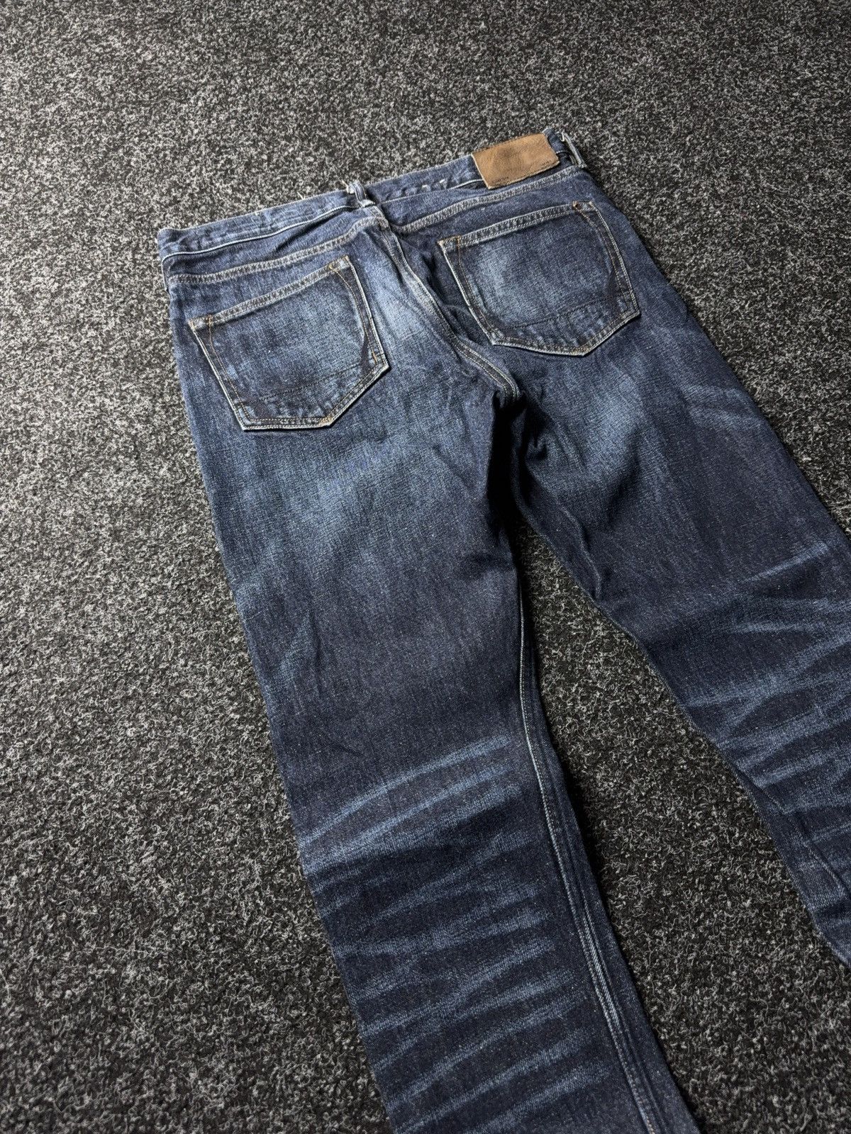 Allsaints AllSaints 00s Cigarette Slim Blue Distressed Denim Jeans Size US 31 - 13 Thumbnail
