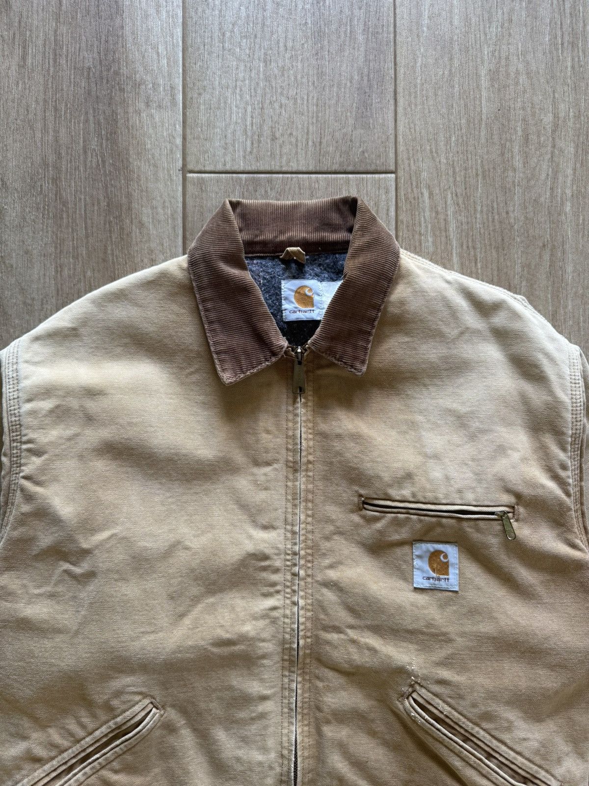 Carhartt 6BLJ0 – 90s Detroit Carhartt Jacket Size US L / EU 52-54 / 3 - 4 Thumbnail