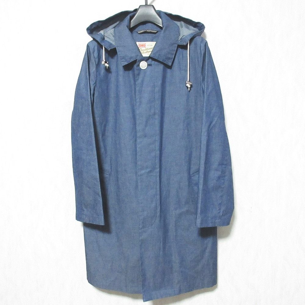 Other Other Traditional Weatherwear SELBY HOOD Denim-like Coat Textile Outerwear DUTY FREE for USA Size ONE SIZE - 1 Thumbnail