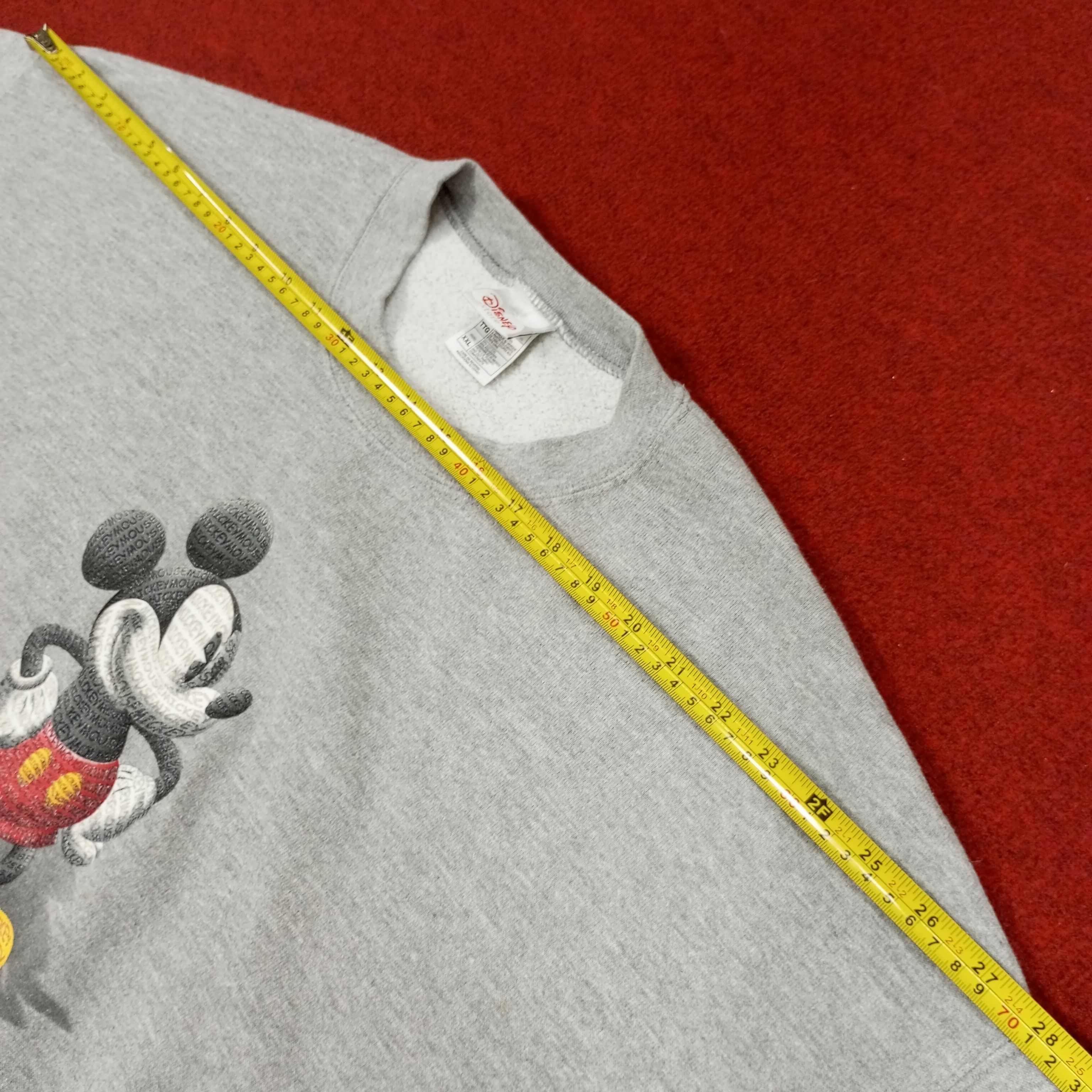 Disney × Mickey Mouse × Vintage Disney Mickey Mouse Cartoon Character Sweatshirt Size US XXL / EU 58 / 5 - 11 Thumbnail