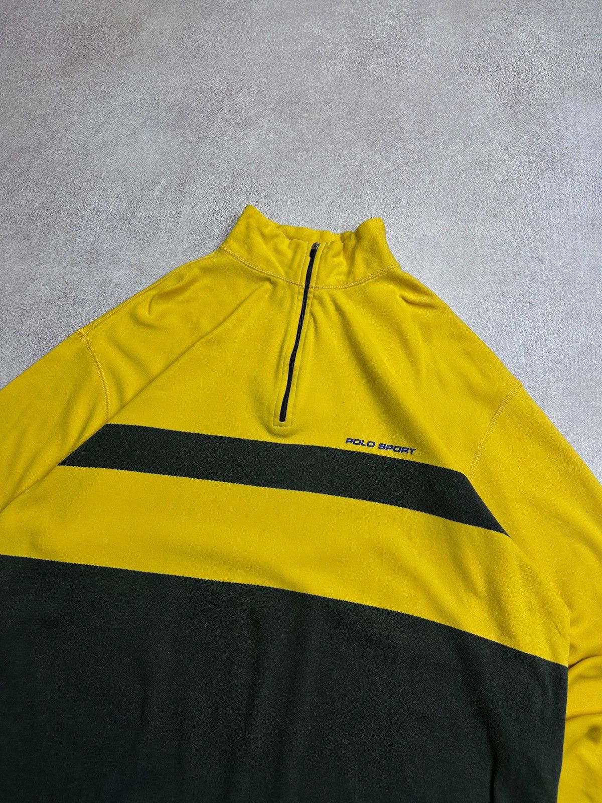 Polo Ralph Lauren Vintage Polo Ralph Lauren Sport RRL Quarter Zip Sweatshirt Size US XL / EU 56 / 4 - 2 Thumbnail