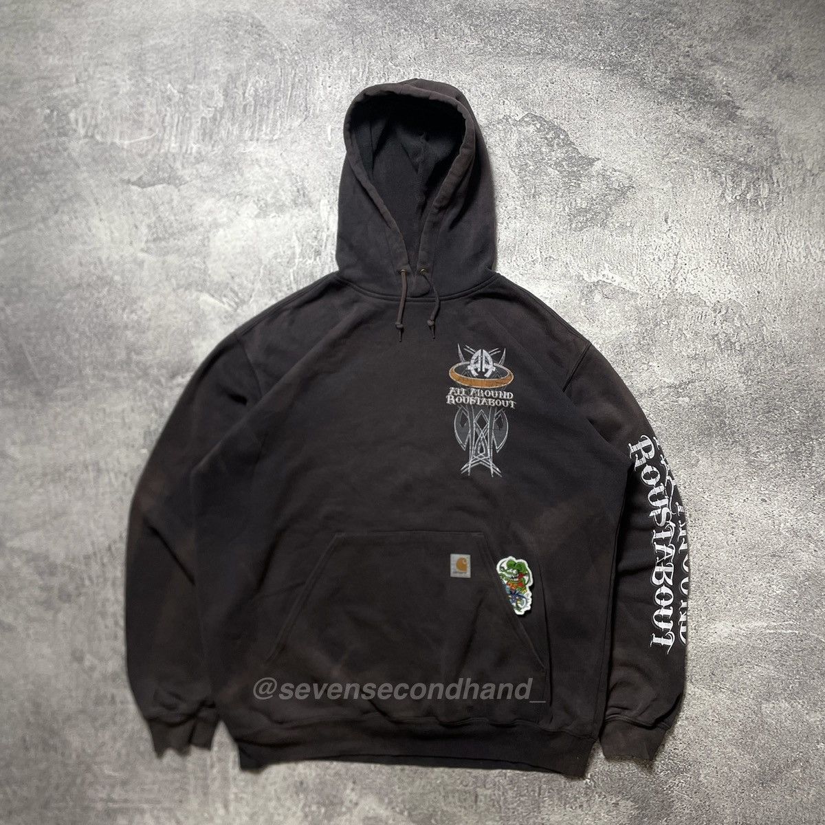 Vintage Carhartt Midweight Hoodie X All Around Roustabout