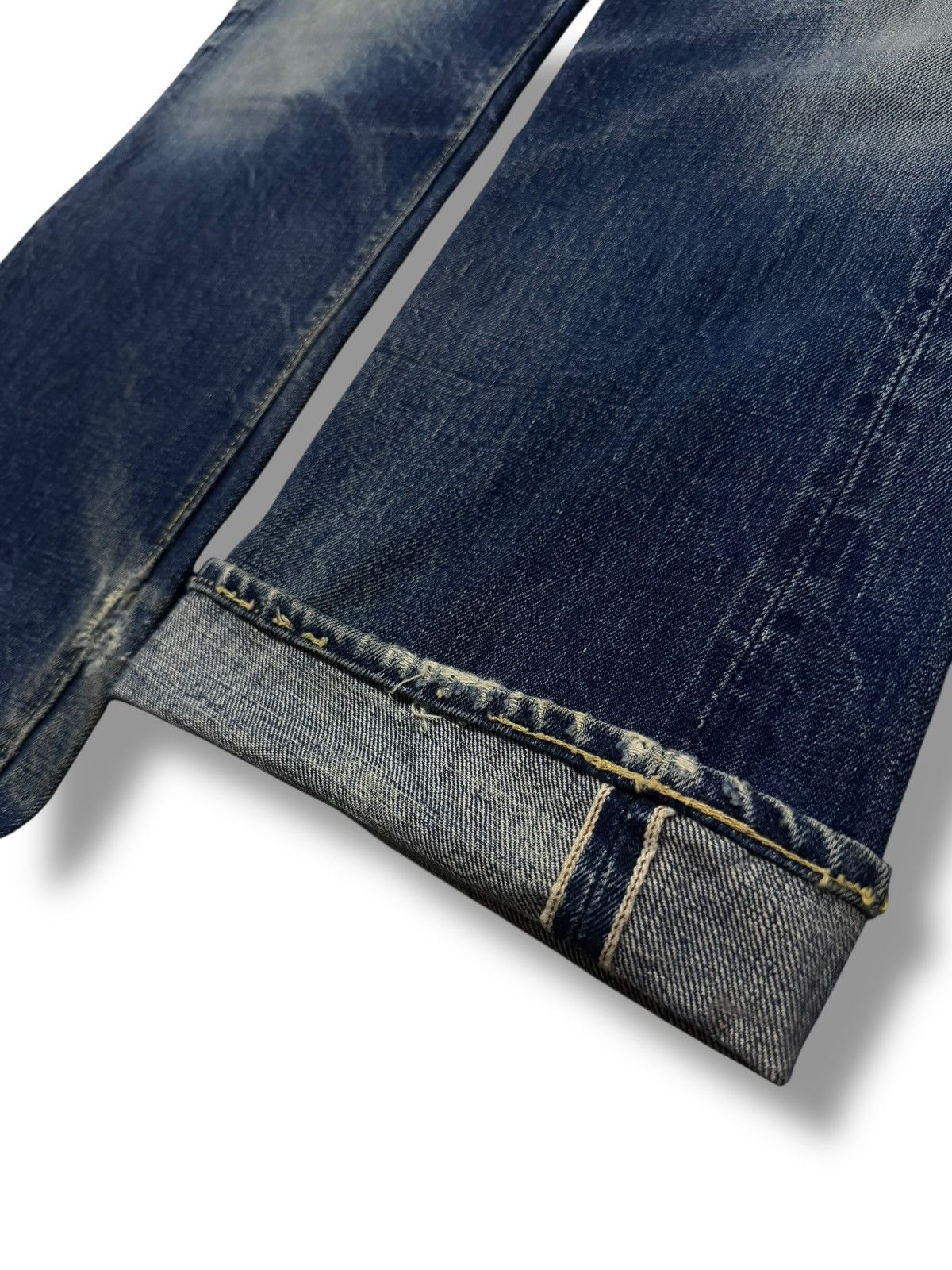 Denime Vintage 90s Denime Lot 66 Selvedge Denim Jeans Japan | W29 Size US 29 - 8 Thumbnail