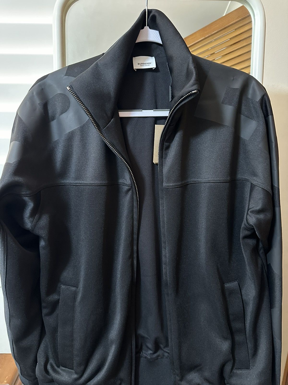 Burberry Burberry Fawfield logo-print regular-fit woven track jacket Size US S / EU 44-46 / 1 - 3 Thumbnail