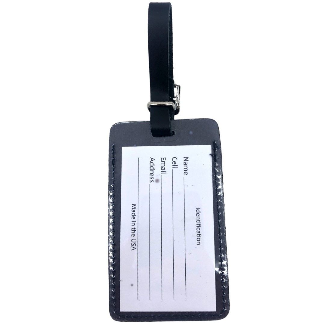 NBA Boston Celtics Season Ticket Member Black Leather Name Tag Size ONE SIZE - 2 Thumbnail