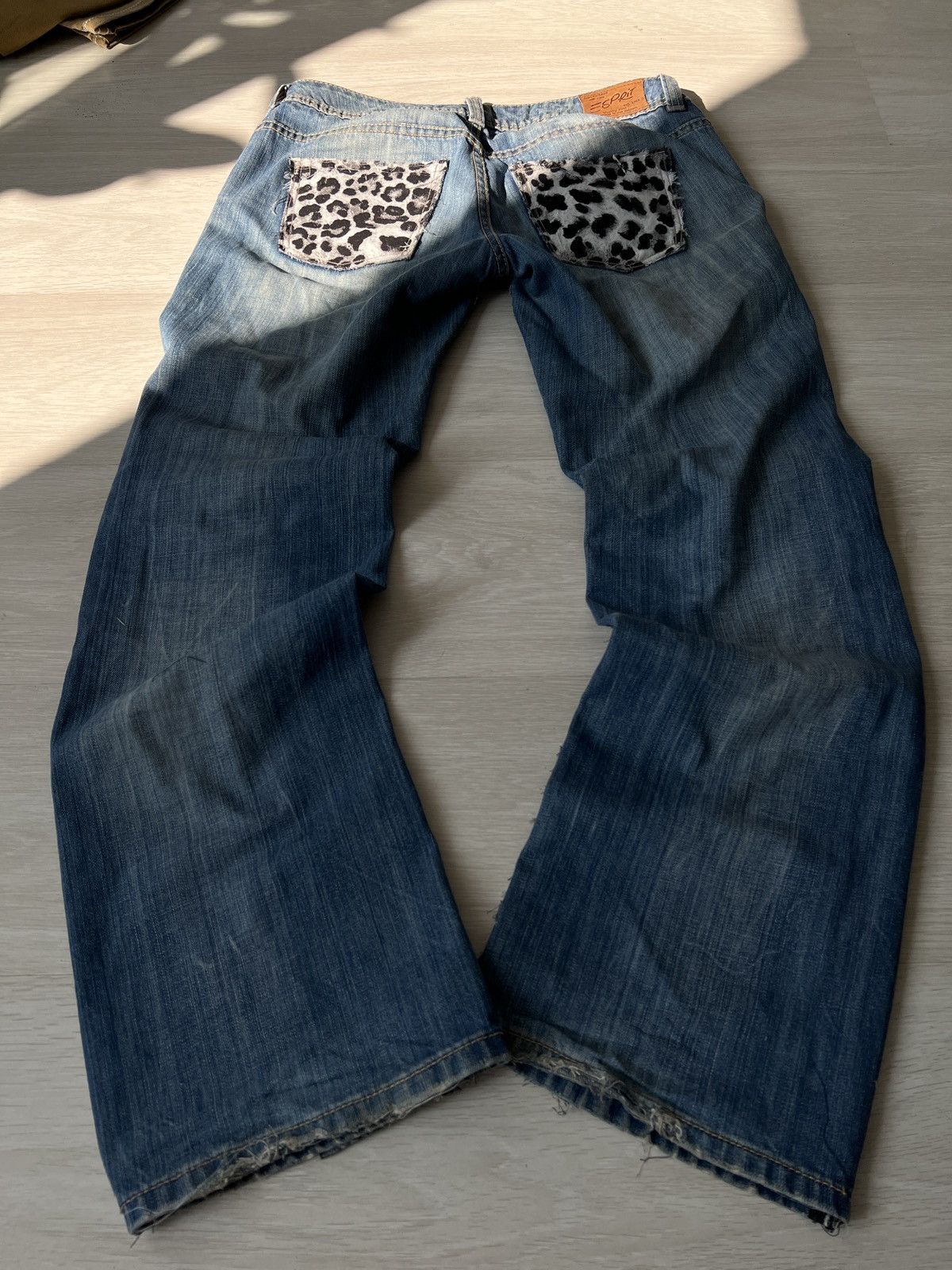 Esprit Casual denim jeans vintage handmade Size 24" / US 00 / IT 34 - 4 Thumbnail