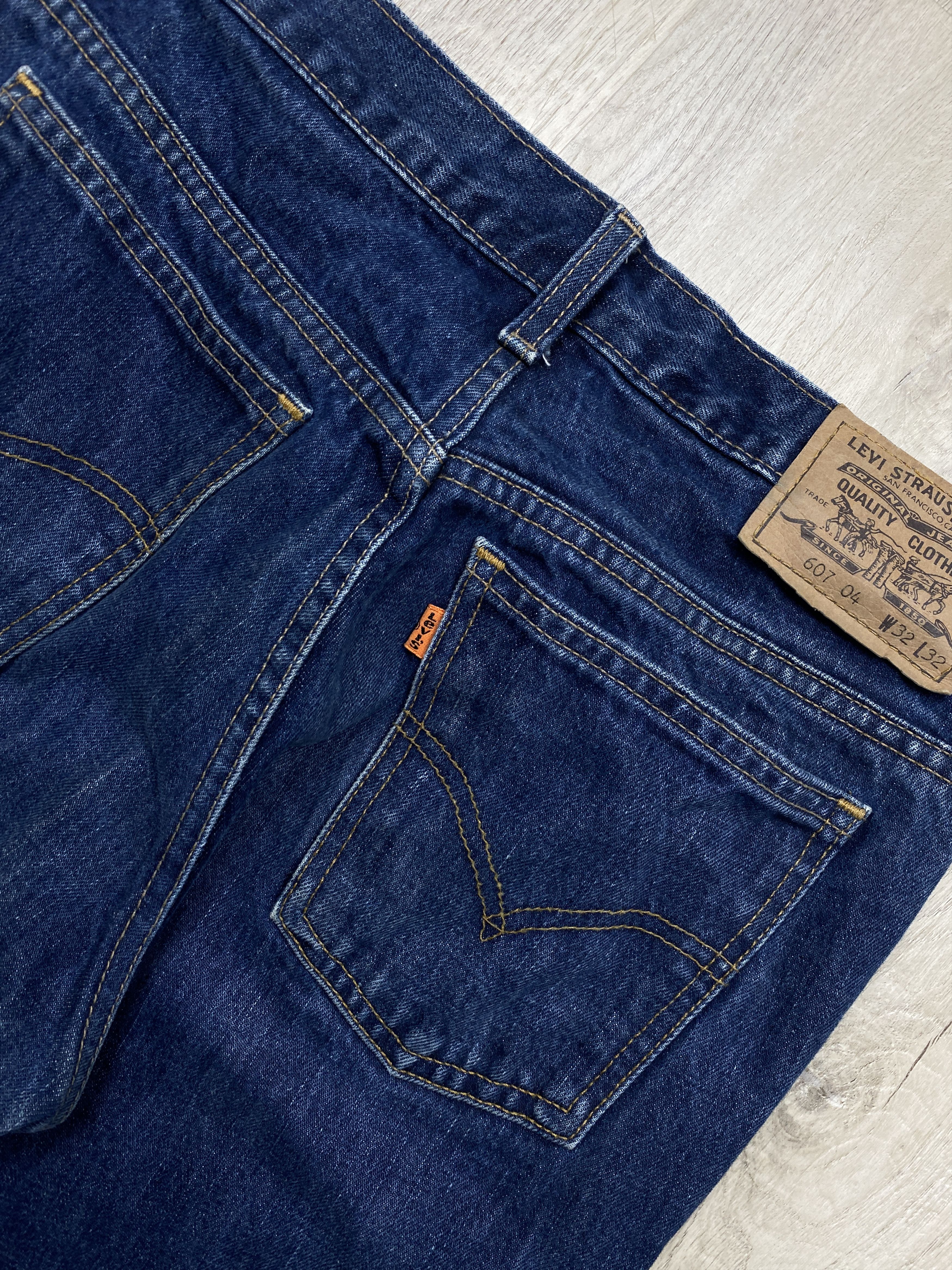 Levi's Levi's 607 Vintage Orange Tab Denim Pants Jeans Size US 32 / EU 48 - 3 Thumbnail