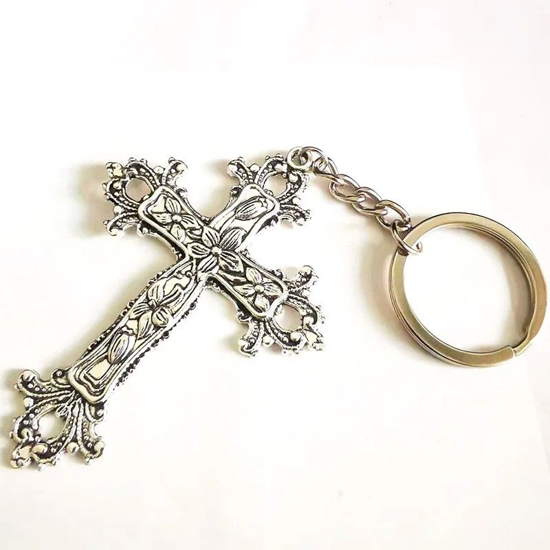 Japanese Brand × Vintage 2025 Vintage Goth Cross Keychain Size ONE SIZE - 2 Thumbnail