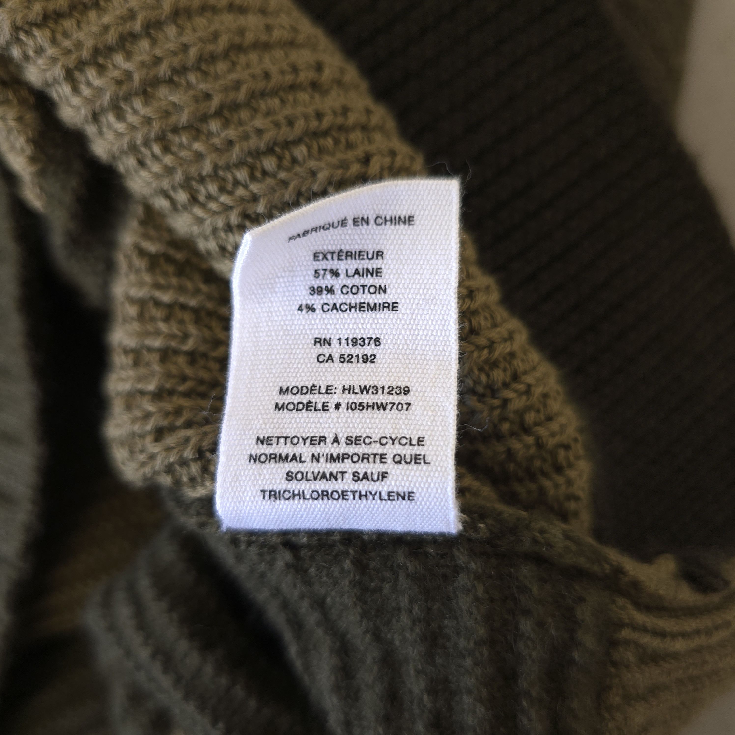 Helmut Lang Patchwork Military Knit Ribbed Sweater Size US M / EU 48-50 / 2 - 6 Thumbnail