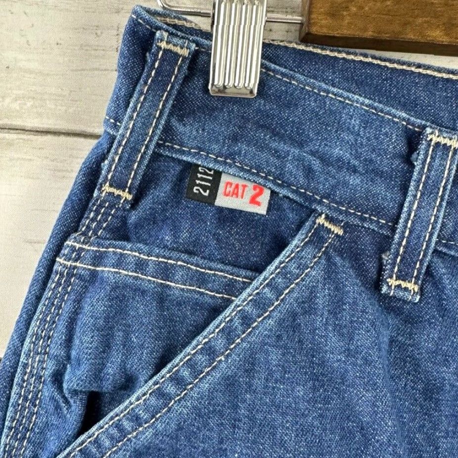 Carhartt VINTAGE Carhartt Jeans Size 28X34 Men's Relaxed Fit Denim Work Dungaree Blue 90s Size US 28 / EU 44 - 6 Thumbnail