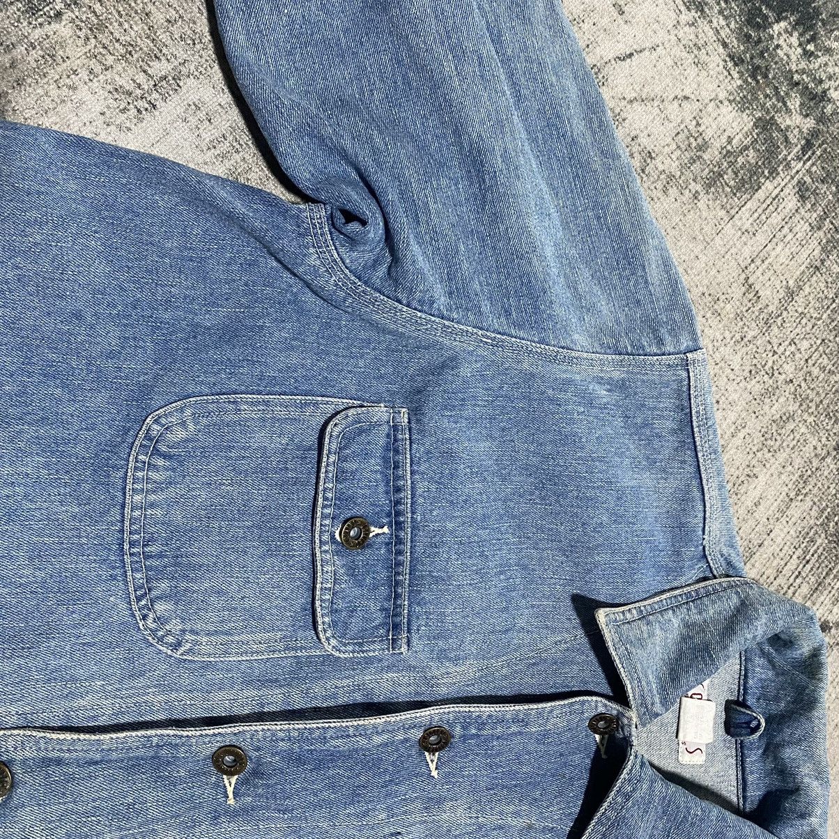 Japanese Brand × Vintage Vintage Collins Denim Chore Jacket Size US XL / EU 56 / 4 - 7 Thumbnail