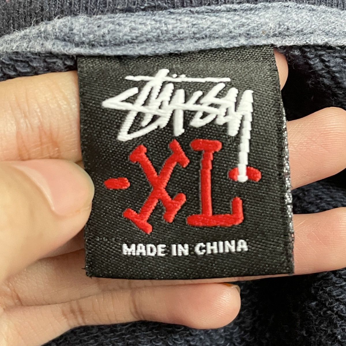 Stussy × Vintage Vintage Stussy Sweatshirt 2000s Size US XL / EU 56 / 4 - 9 Thumbnail
