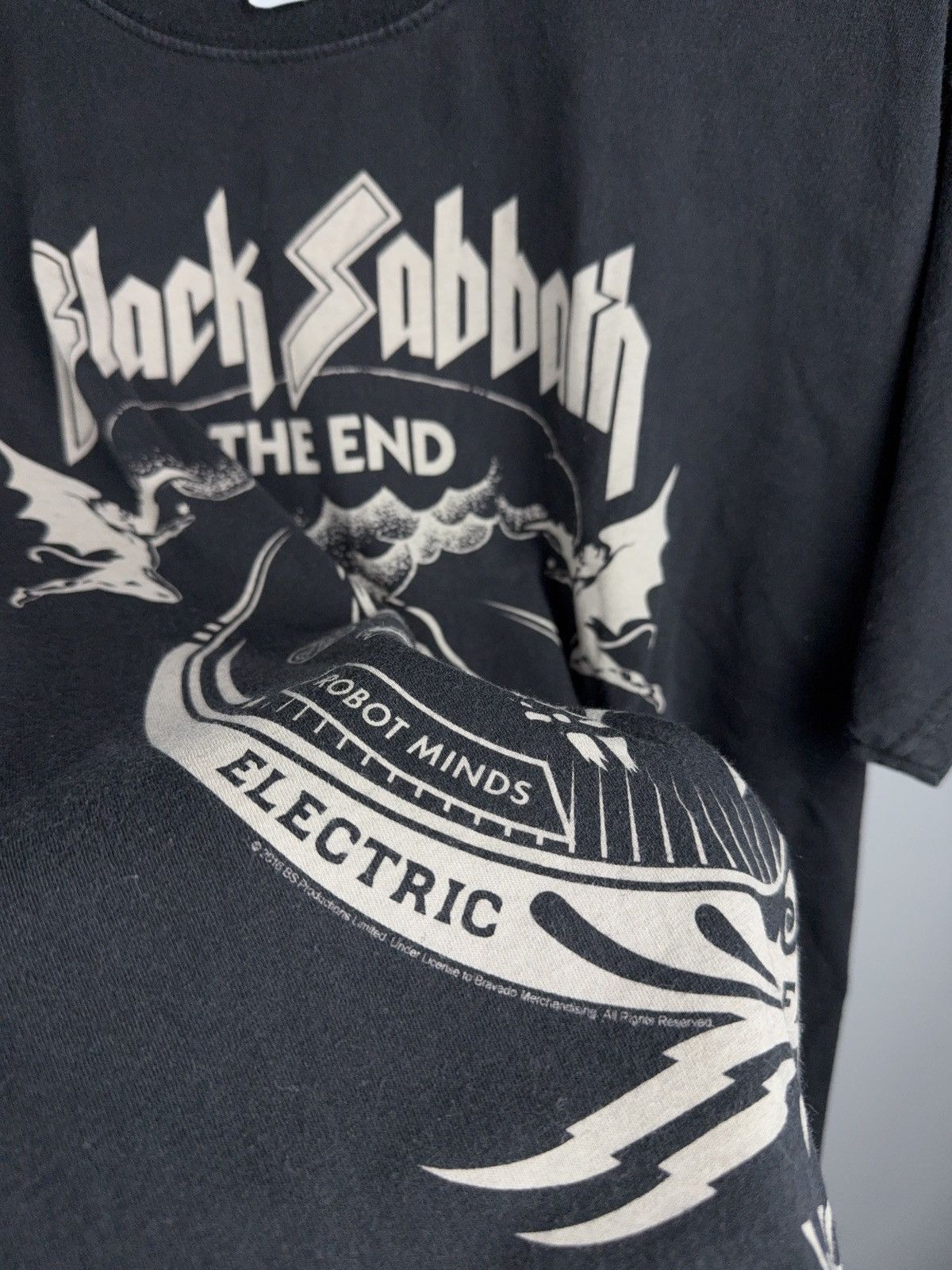 Black Sabbath 2016 Black Sabbath The End World Tour Skull Metal T-Shirt Size US L / EU 52-54 / 3 - 8 Thumbnail