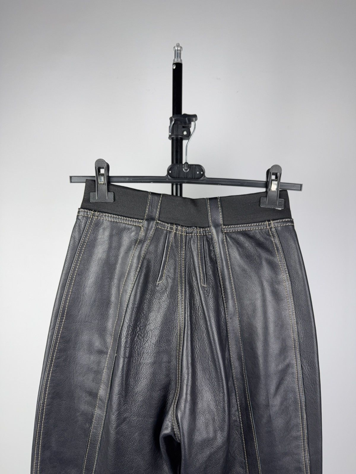 Designer × Japanese Brand × Leather Designer Leather Japanese style Zino & Judy pants S Size 27" / US 4 / IT 40 - 6 Thumbnail