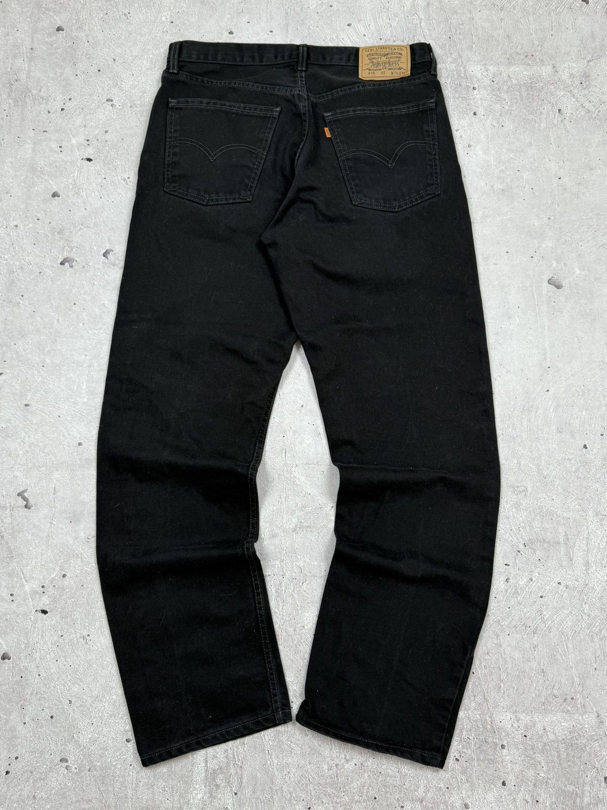 Levi's Vintage 90s Levis 618 Orange Tab Denim Jeans Size US 34 / EU 50 - 2 Thumbnail