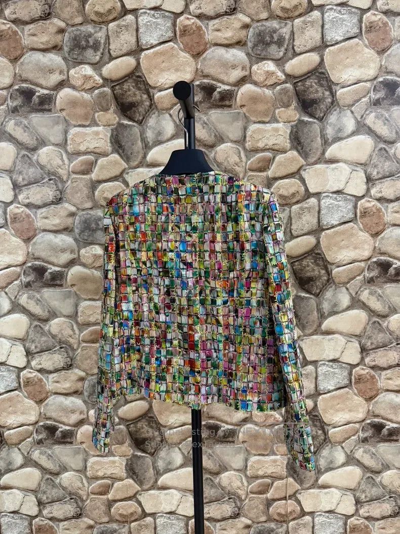 Chanel Chanel Colourful woven gemstone coat Size XS / US 0-2 / IT 36-38 - 2 Thumbnail