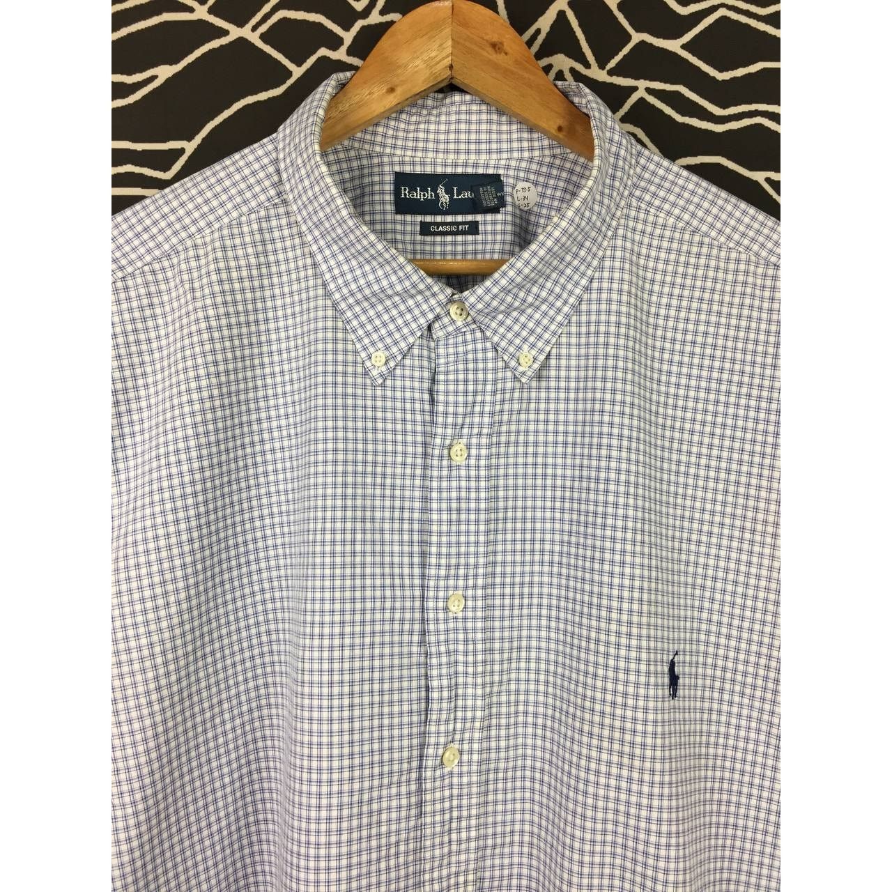 Polo Ralph Lauren × Vintage Vtg Polo Ralph Lauren Checkered Classic Fit Shirt Size 4X Size US XXL / EU 58 / 5 - 3 Thumbnail