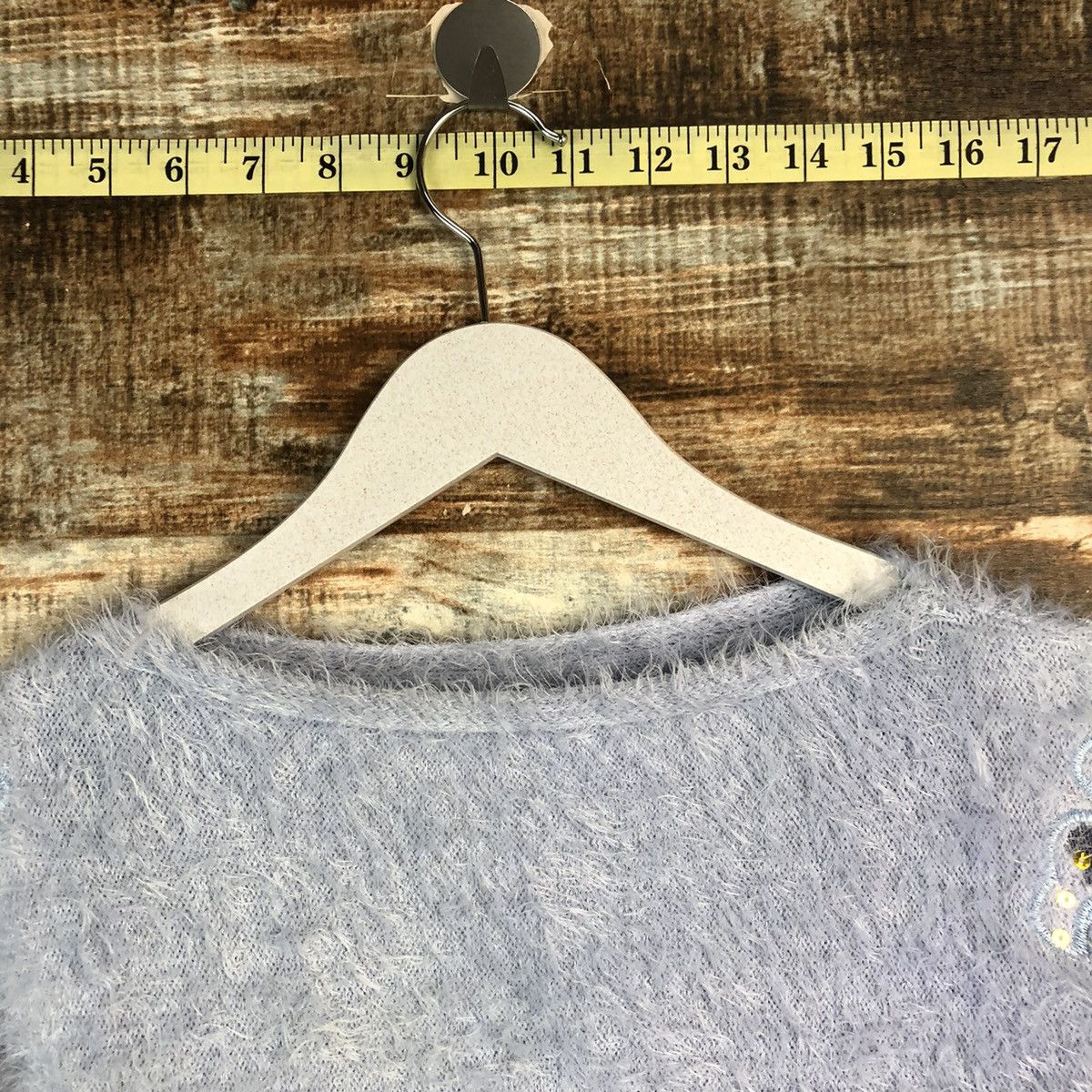 Homespun Knitwear DL Japanese Brand Blue Cloaks Knitwear #C229 Size S / US 4 / IT 40 - 4 Thumbnail
