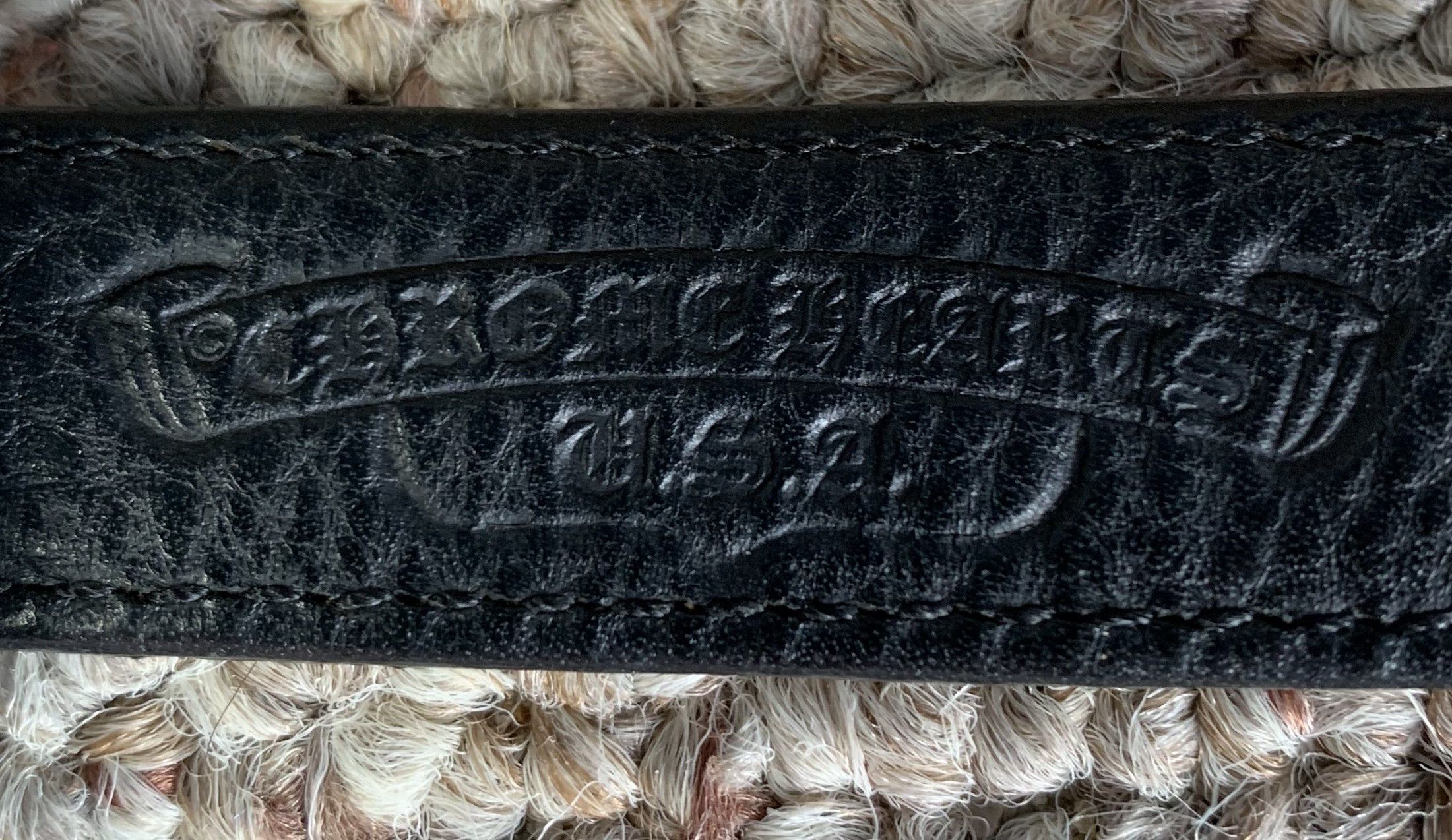 Chrome Hearts Chrome Hearts Patent Leather Silver Snap Bracelet Size ONE SIZE - 9 Thumbnail