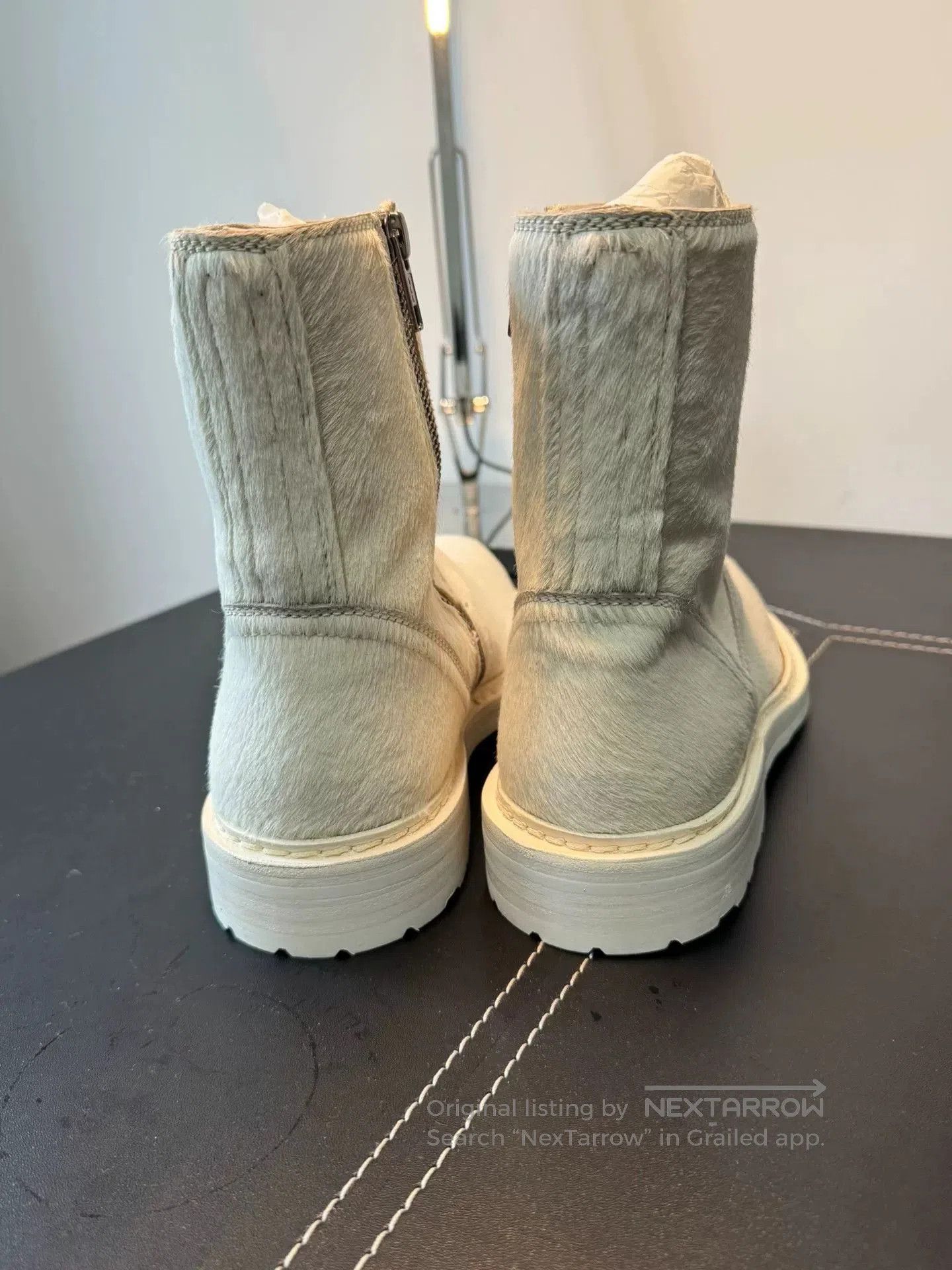 Ann Demeulemeester Ann Demeulemeester Vitello Backlace Boots. Size US 8 / IT 38 - 5 Thumbnail
