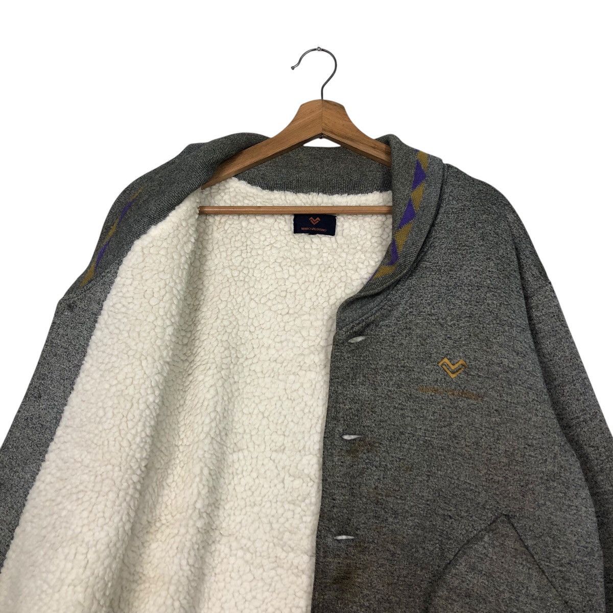 Japanese Brand × Vintage 📌Vintage Chore Blanket Jacket Mario Valentino Issey Miyake Size US M / EU 48-50 / 2 - 13 Thumbnail