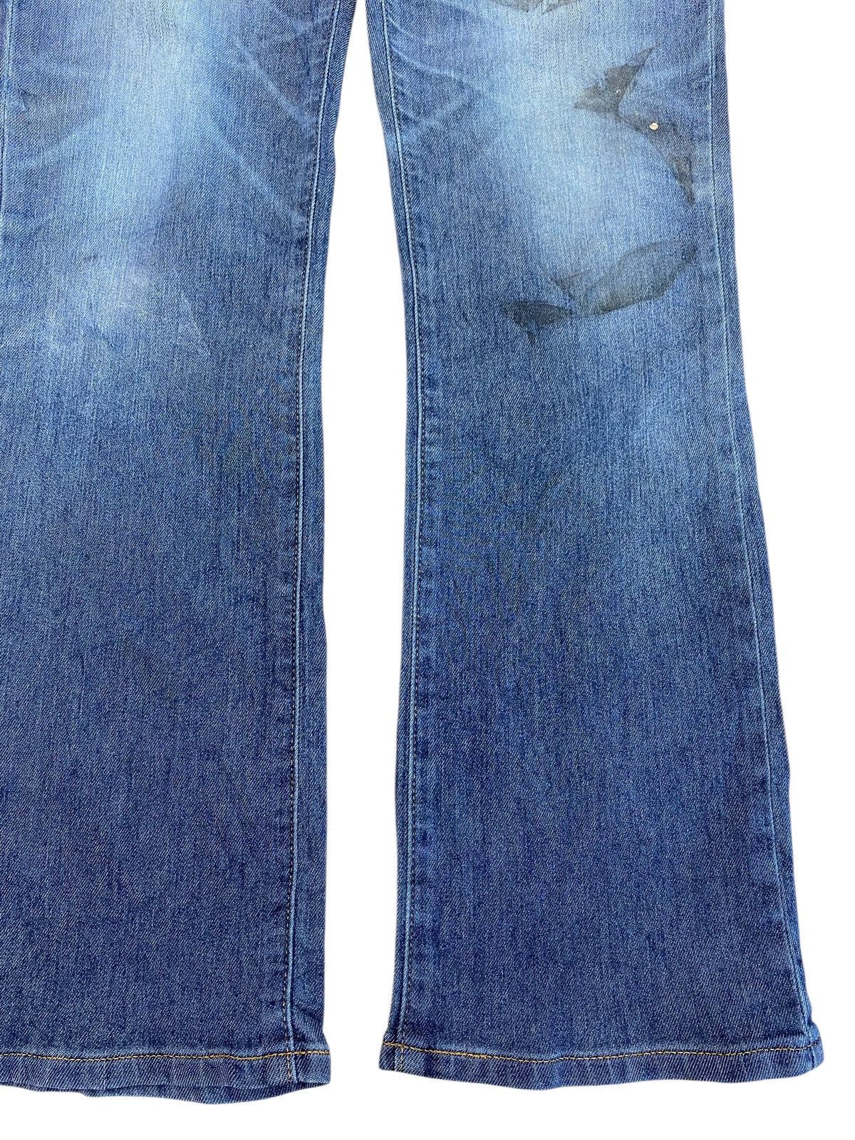 Edwin Edwin Faded Wash Whiskers Style Bootcut Soft Jeans Size US 34 / EU 50 - 6 Thumbnail