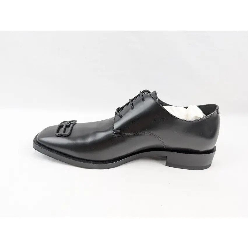 Balenciaga o1rshd1 Rim BB Icon Derbie Shoes in Black Size US 8 / EU 41 - 7 Thumbnail
