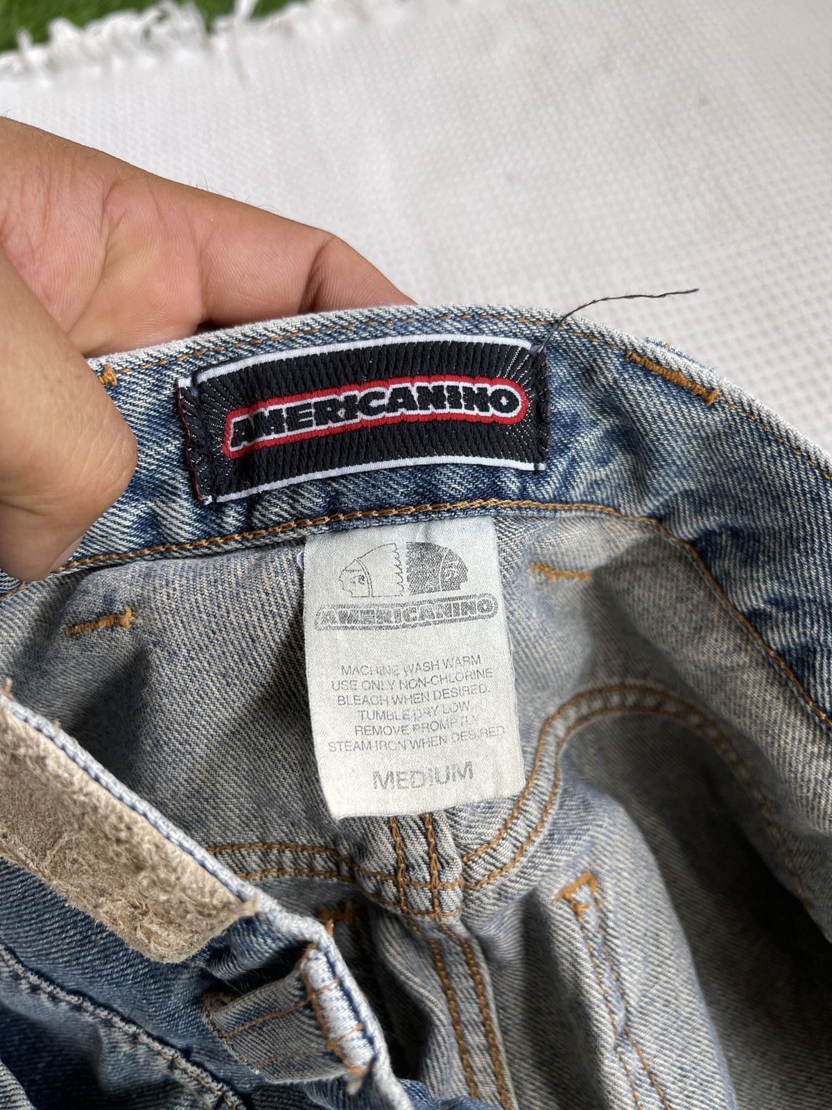 JNCO Rare‼️Vintage AMERICANINO Wide Leg Jeans Size US 34 / EU 50 - 7 Thumbnail