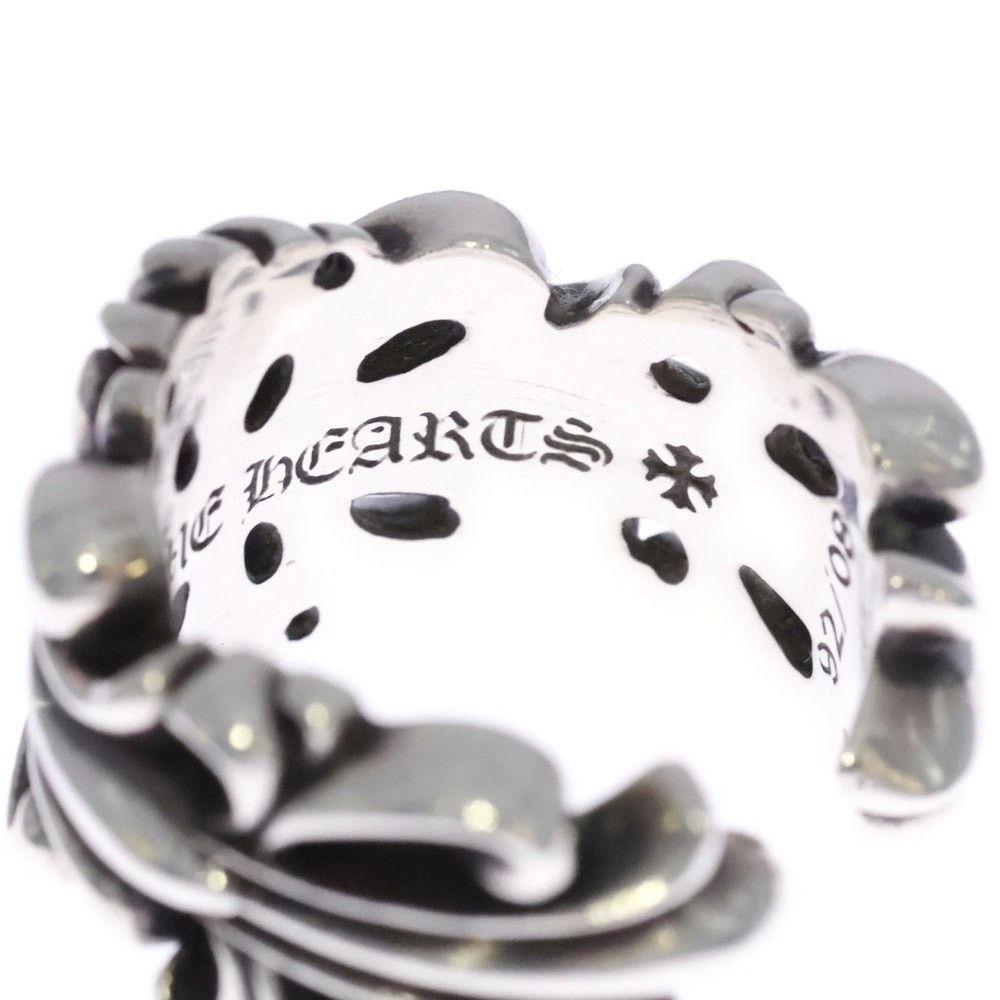 Chrome Hearts Chrome Hearts Double Floral Cross Ring Silver Size ONE SIZE - 6 Thumbnail