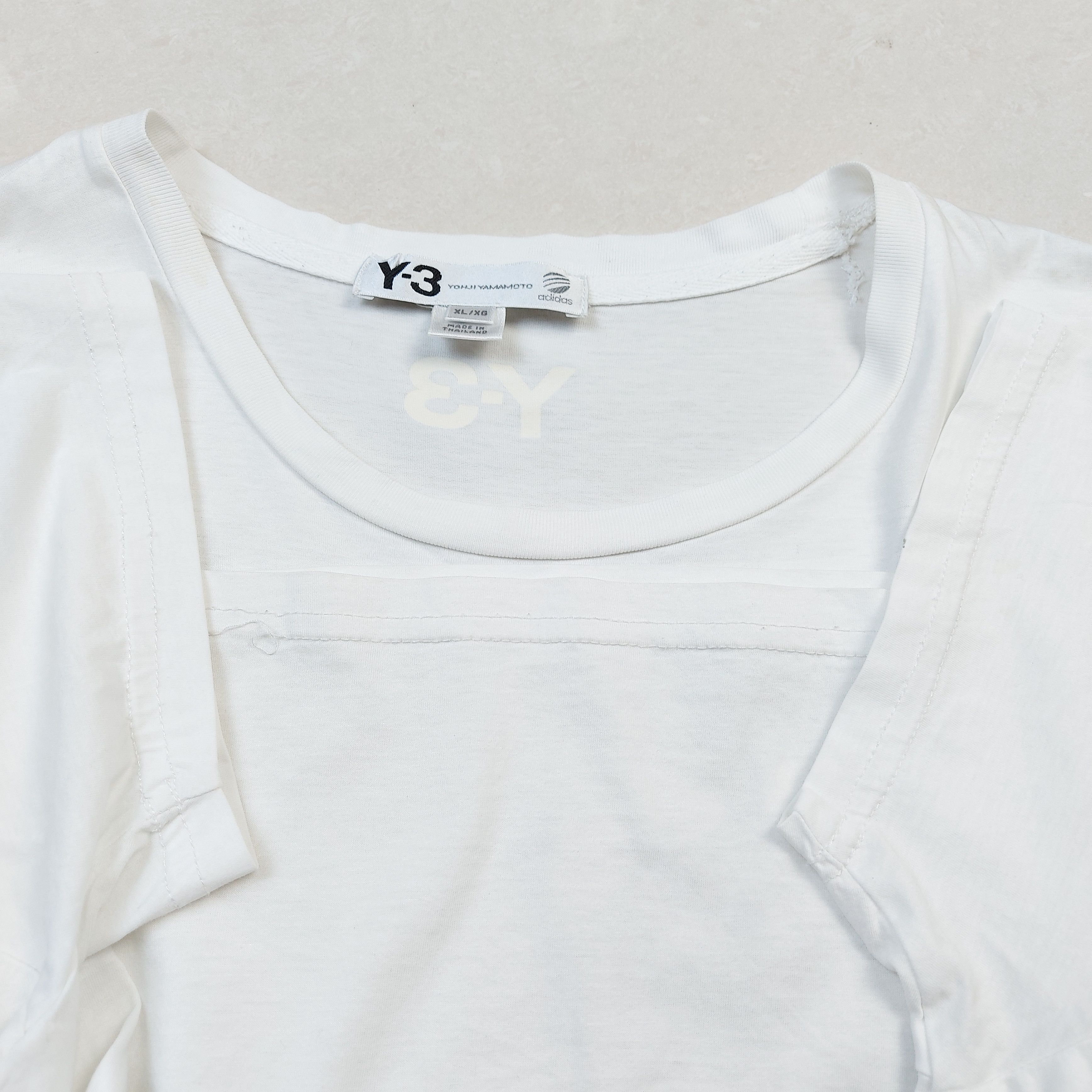 Adidas × Y-3 2016 Adidas Y3 Apparel Yohji Yamamoto Women TEE Size L / US 10 / IT 46 - 6 Thumbnail