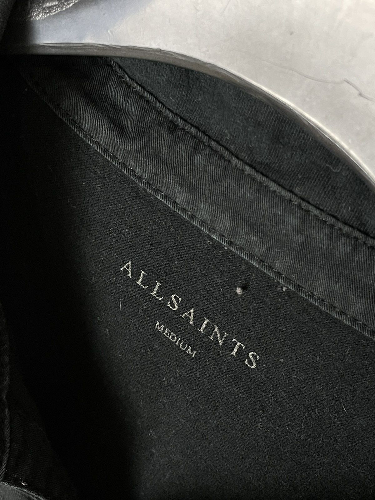 Other All Saints Merino Wool Knitted Long Sleeve Polo Jumper Size US M / EU 48-50 / 2 - 9 Thumbnail
