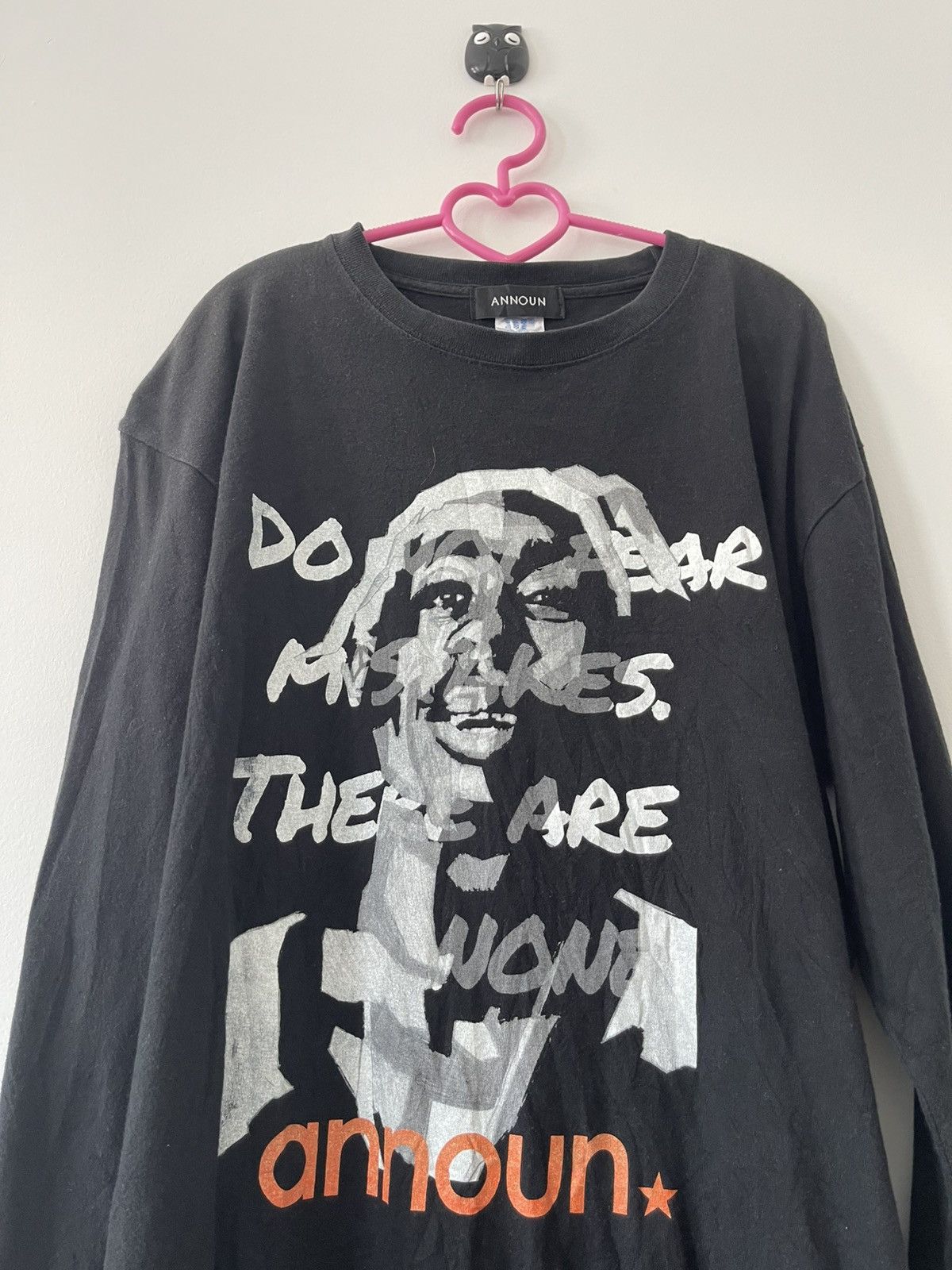 Rap Tees Rare Vintage ANNOUN 2Pac Poem Rap Tees Size US XL / EU 56 / 4 - 2 Thumbnail