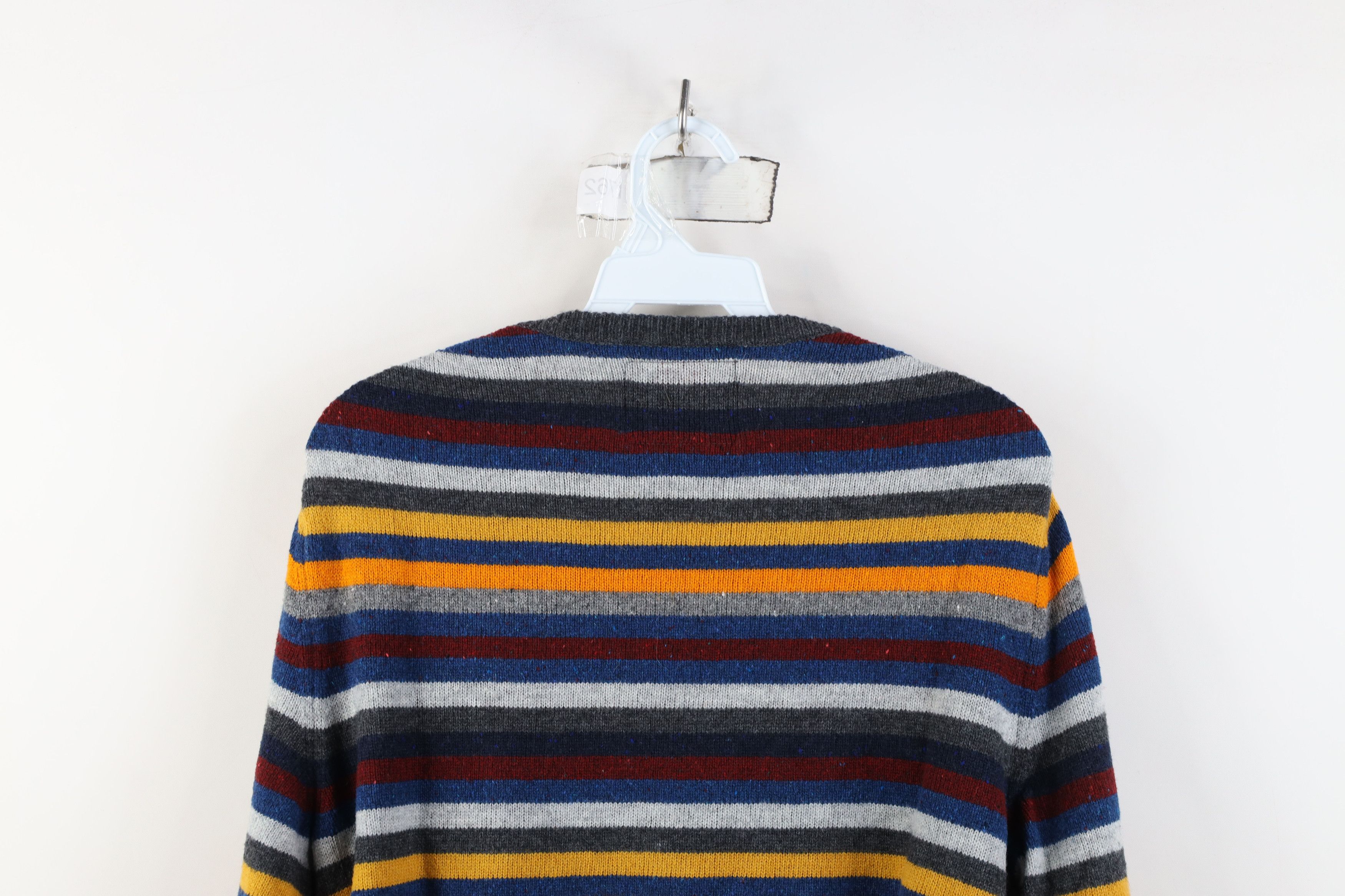 American Eagle Outfitters Vintage Y2K American Eagle Outfitters Rainbow Knit Sweater Size US L / EU 52-54 / 3 - 11 Thumbnail