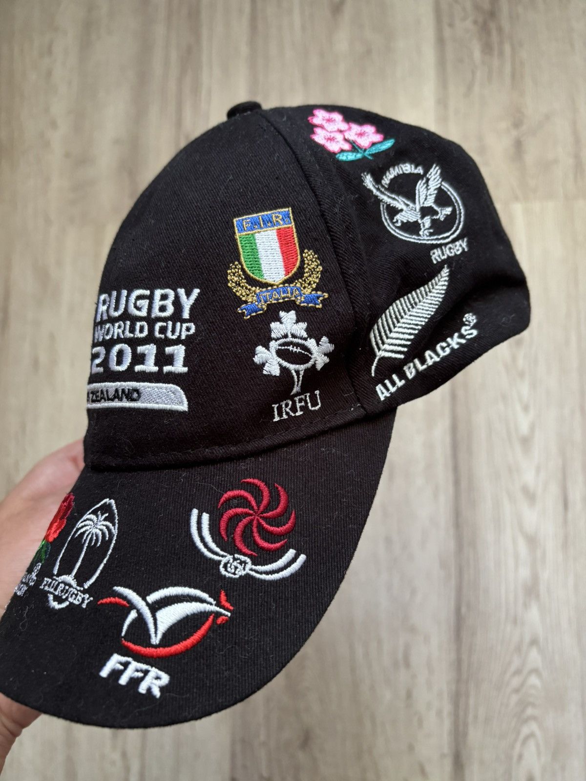 Other RUGBY WORLD CUP 2011 EMBROIDERY black CAP Size ONE SIZE - 6 Thumbnail