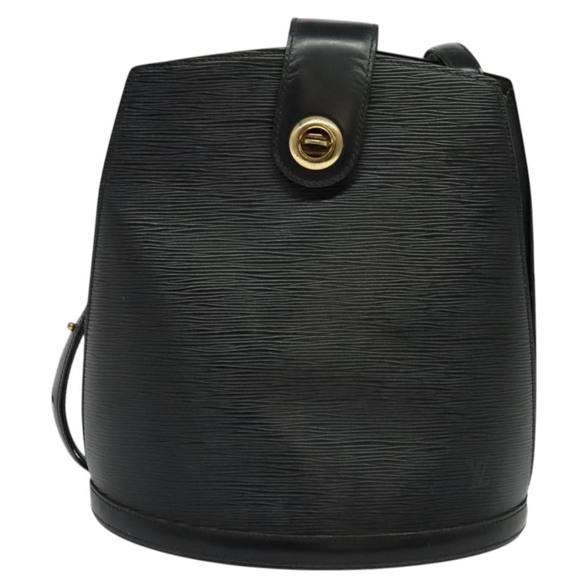 Louis Vuitton LOUIS VUITTON Epi Cluny Shoulder Bag Black M52252 Size ONE SIZE - 2 Thumbnail