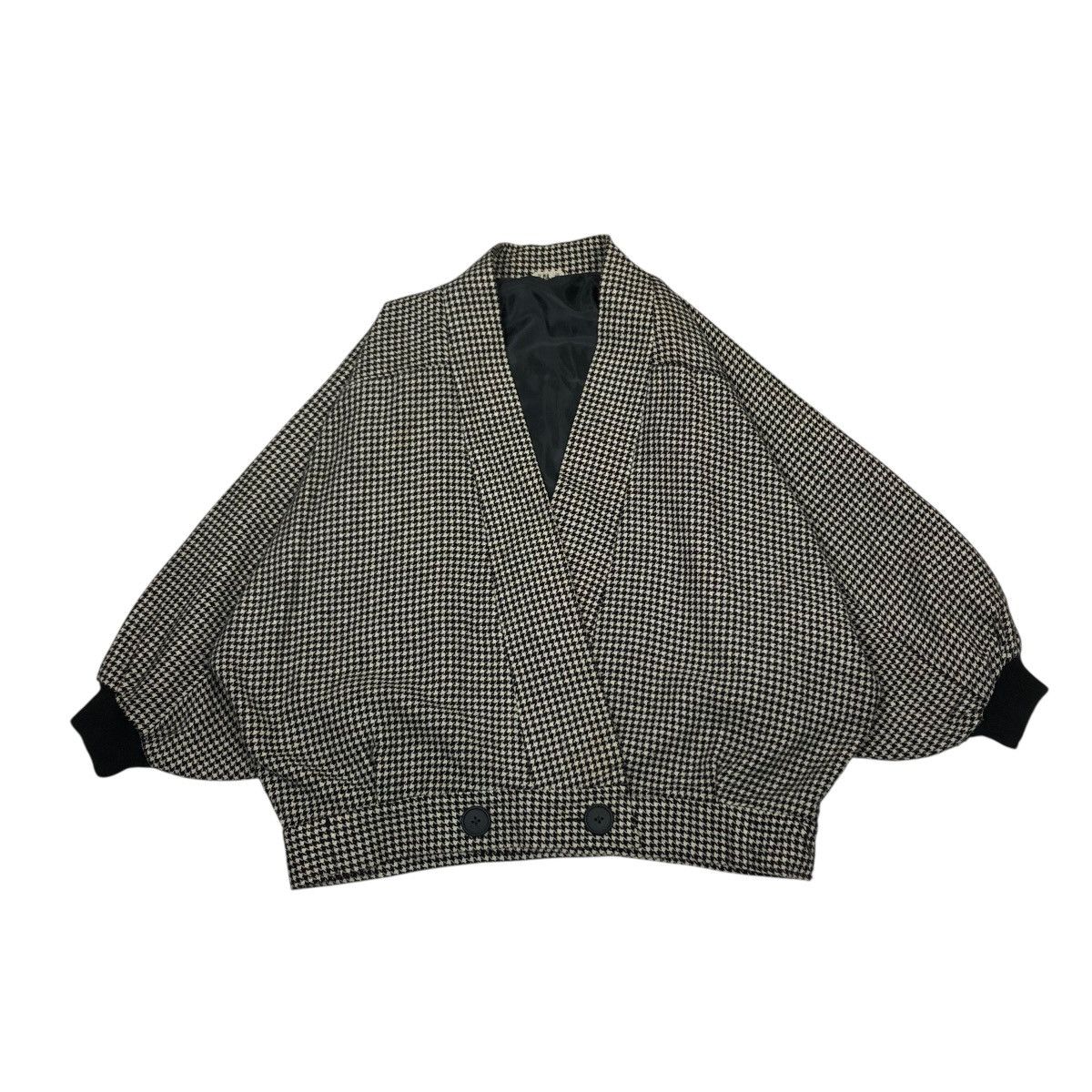 Japanese Brand 🔥VINTAGE BOMBER JACKET DOUBLE BREAST NATUHARA ISSEY MIYAKE Size US M / EU 48-50 / 2 - 1 Thumbnail