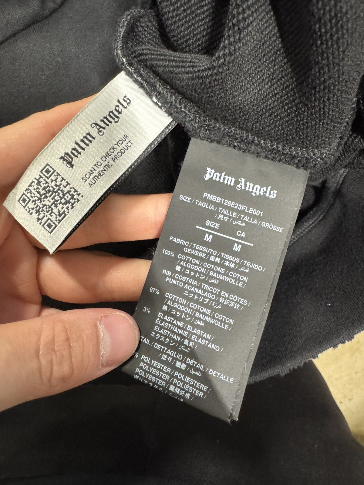 Palm Angels Palm Angels Monogram Statement Hoodie NEW 1100$ Size US M / EU 48-50 / 2 - 5 Thumbnail
