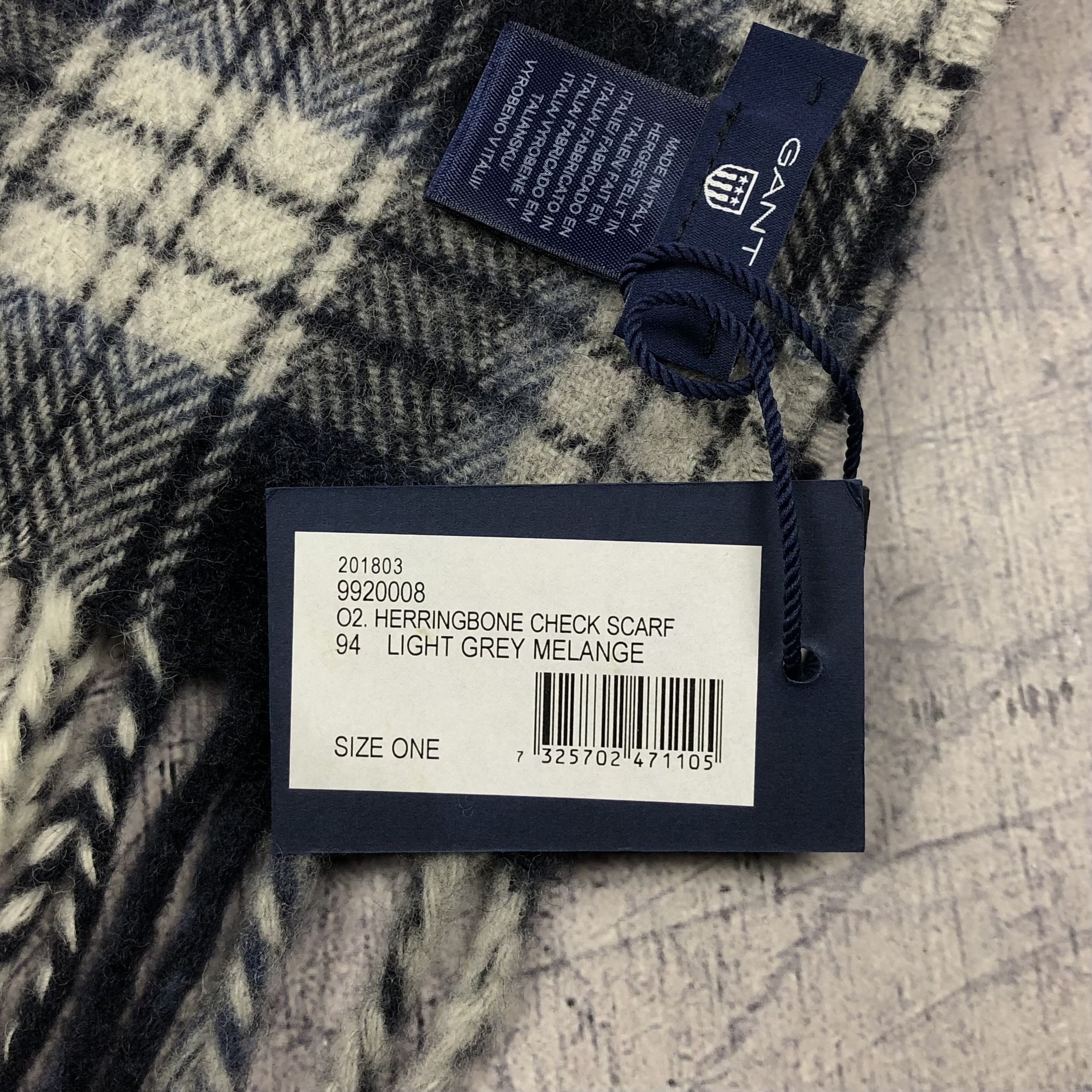 Gant Gant Wool Scarf Size ONE SIZE - 4 Thumbnail