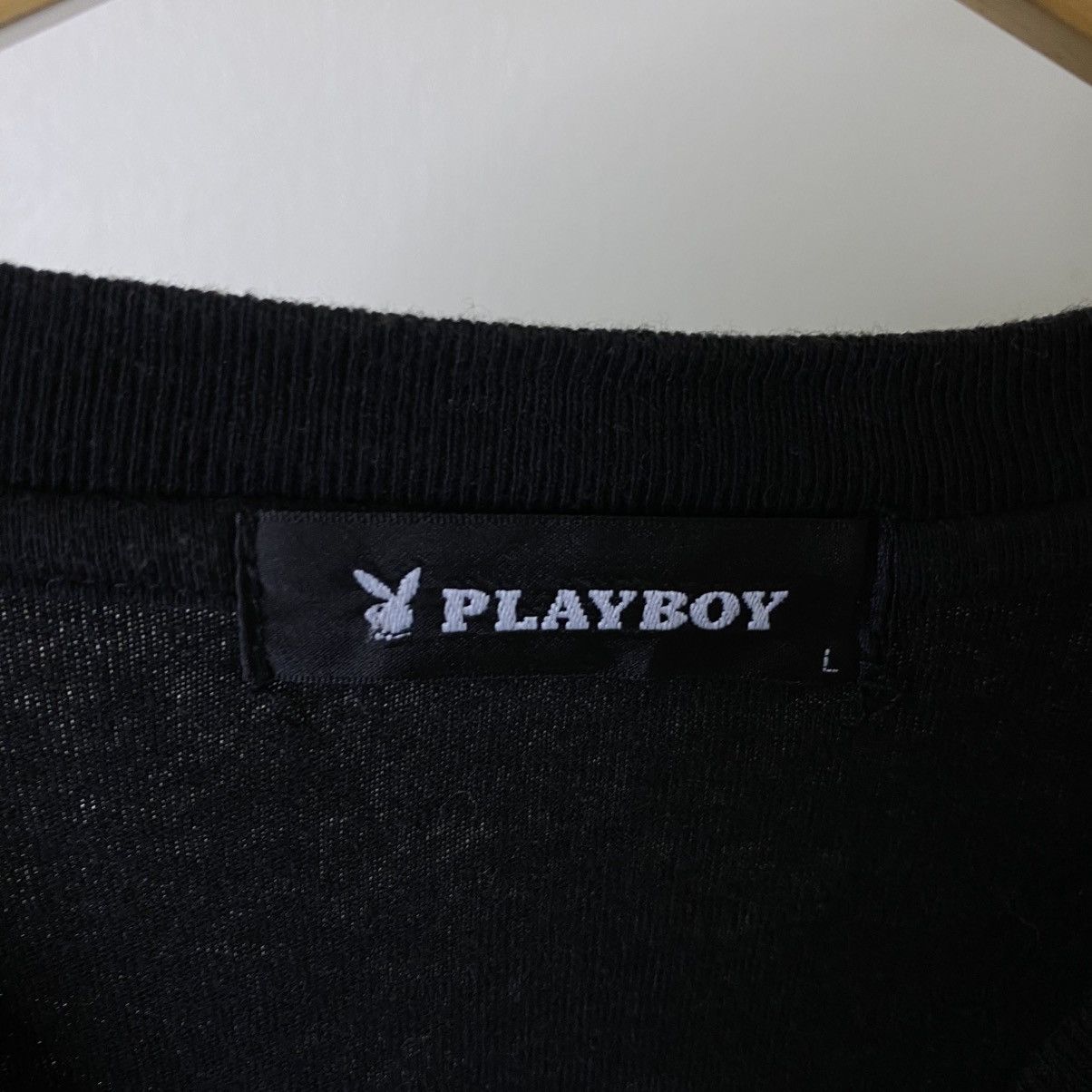 Playboy Y2K Playboy Adult Magazine Promo Tee Sexy Sleeves Hit Size US L / EU 52-54 / 3 - 5 Thumbnail